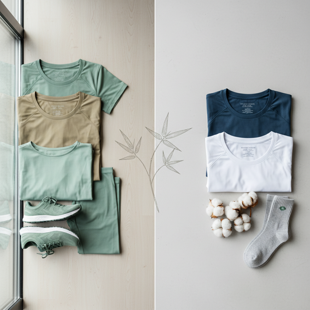 Bambus vs. Baumwolle: Warum Bambus das bessere Sporttextil ist