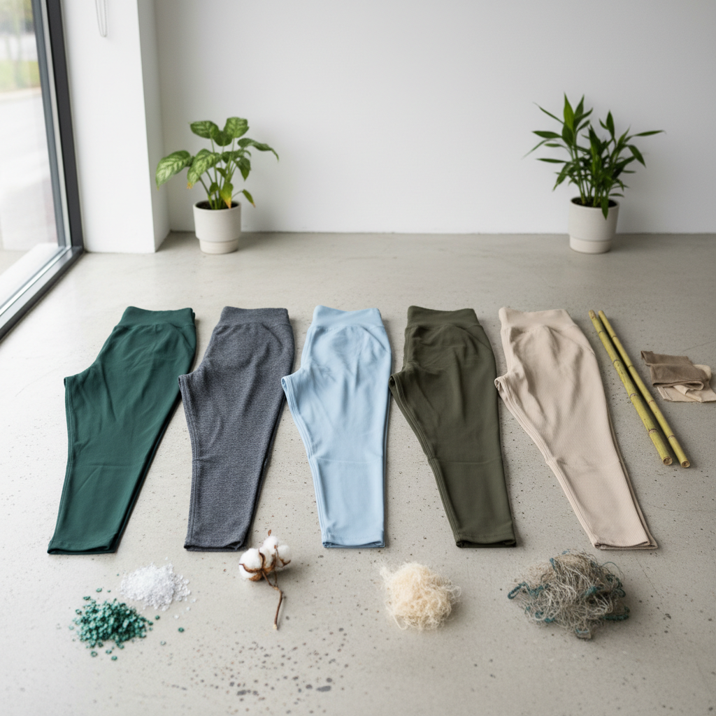 Nachhaltige Fitness Leggings 2025: Die besten Materialien im Vergleich