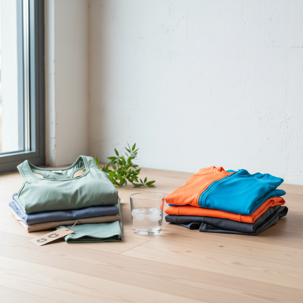Lyocell vs. Polyester: Welches Material ist besser für dein Training?
