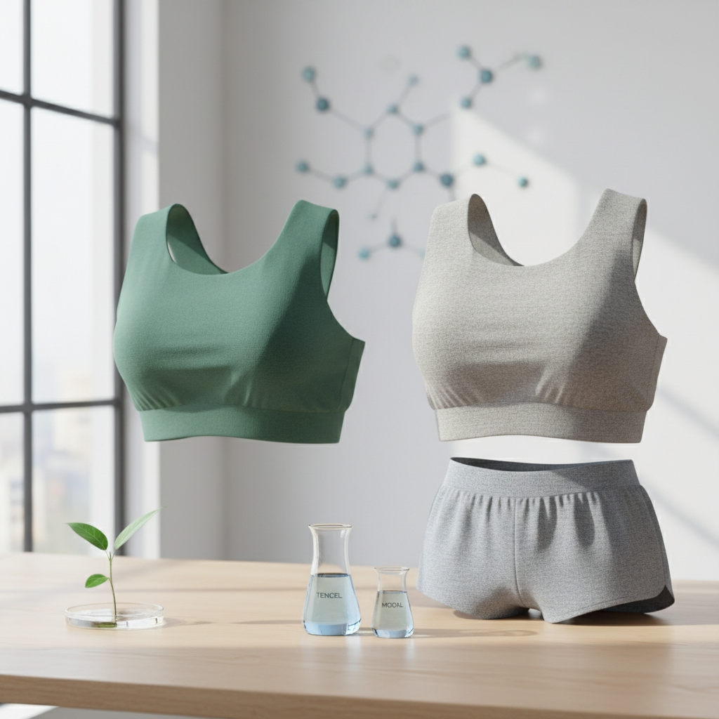 TENCEL vs. Modal: Welches Zellulosematerial ist besser für Sport?