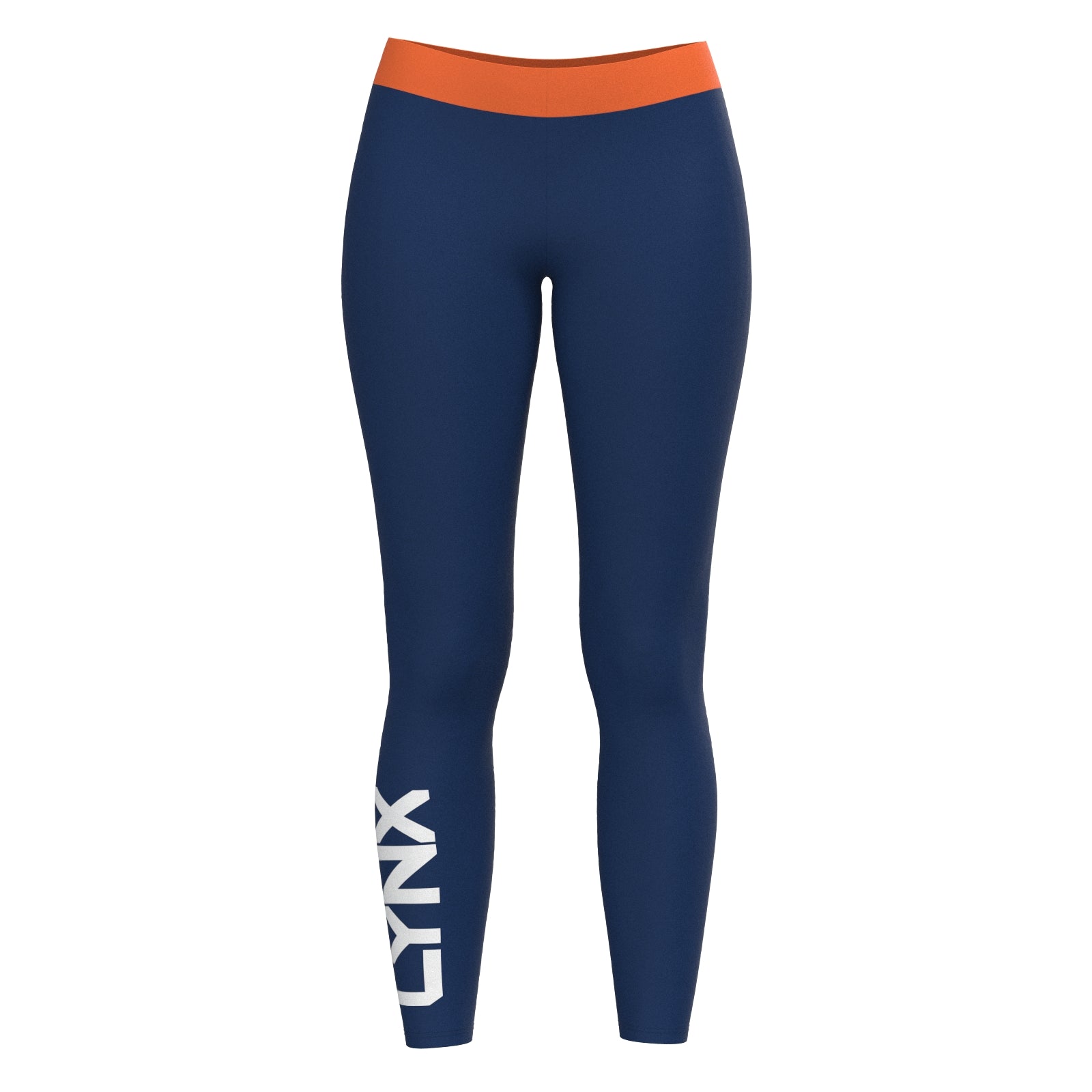 Lange Leggings Bine in dunkelblau