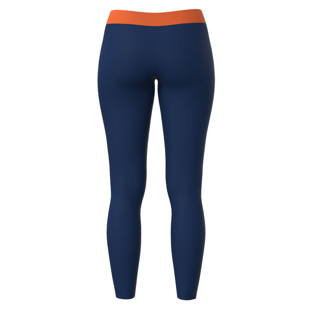 Lange Leggings Bine in dunkelblau