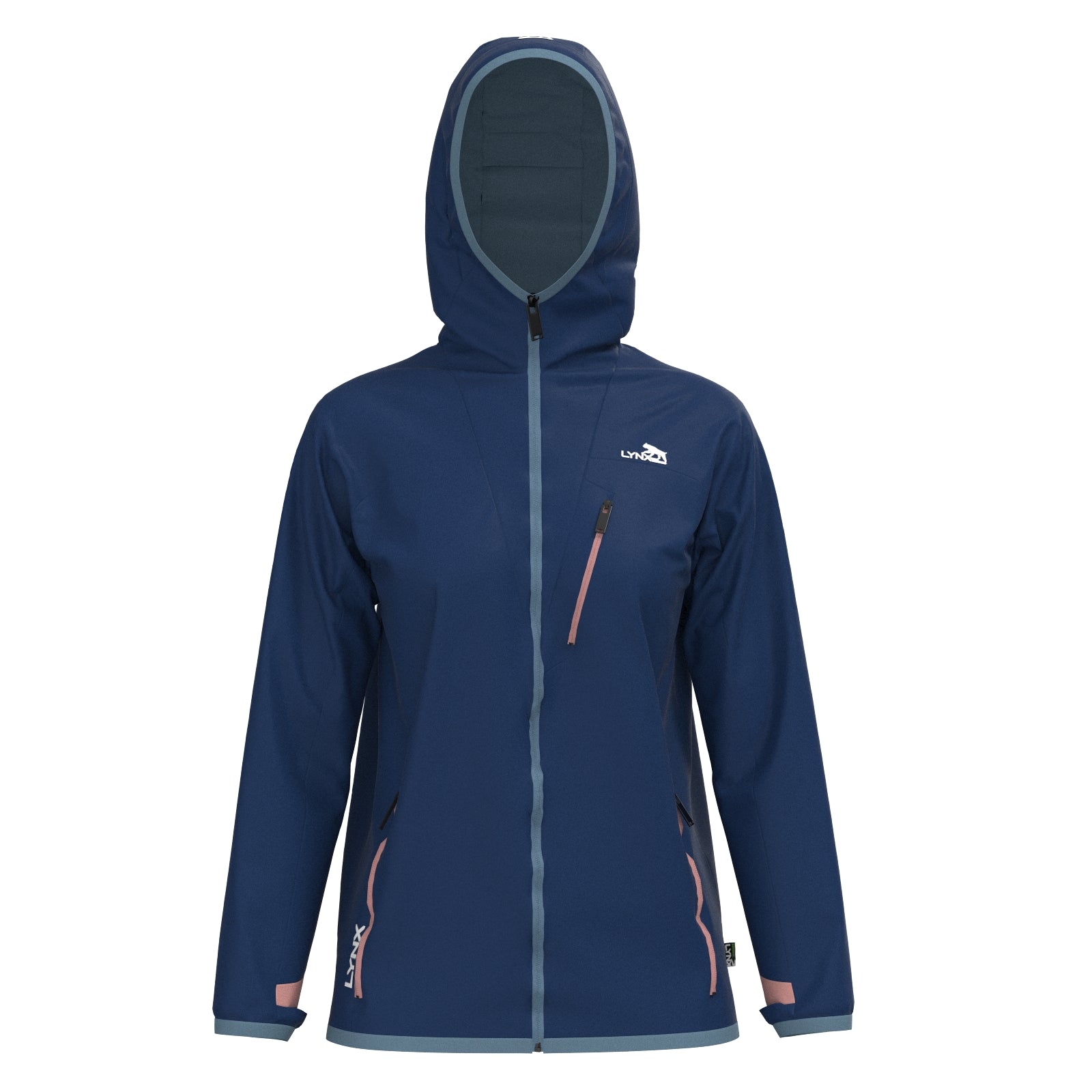 Outdoor Jacke in Dunkelblau – nachhaltige Sportbekleidung von LYNX