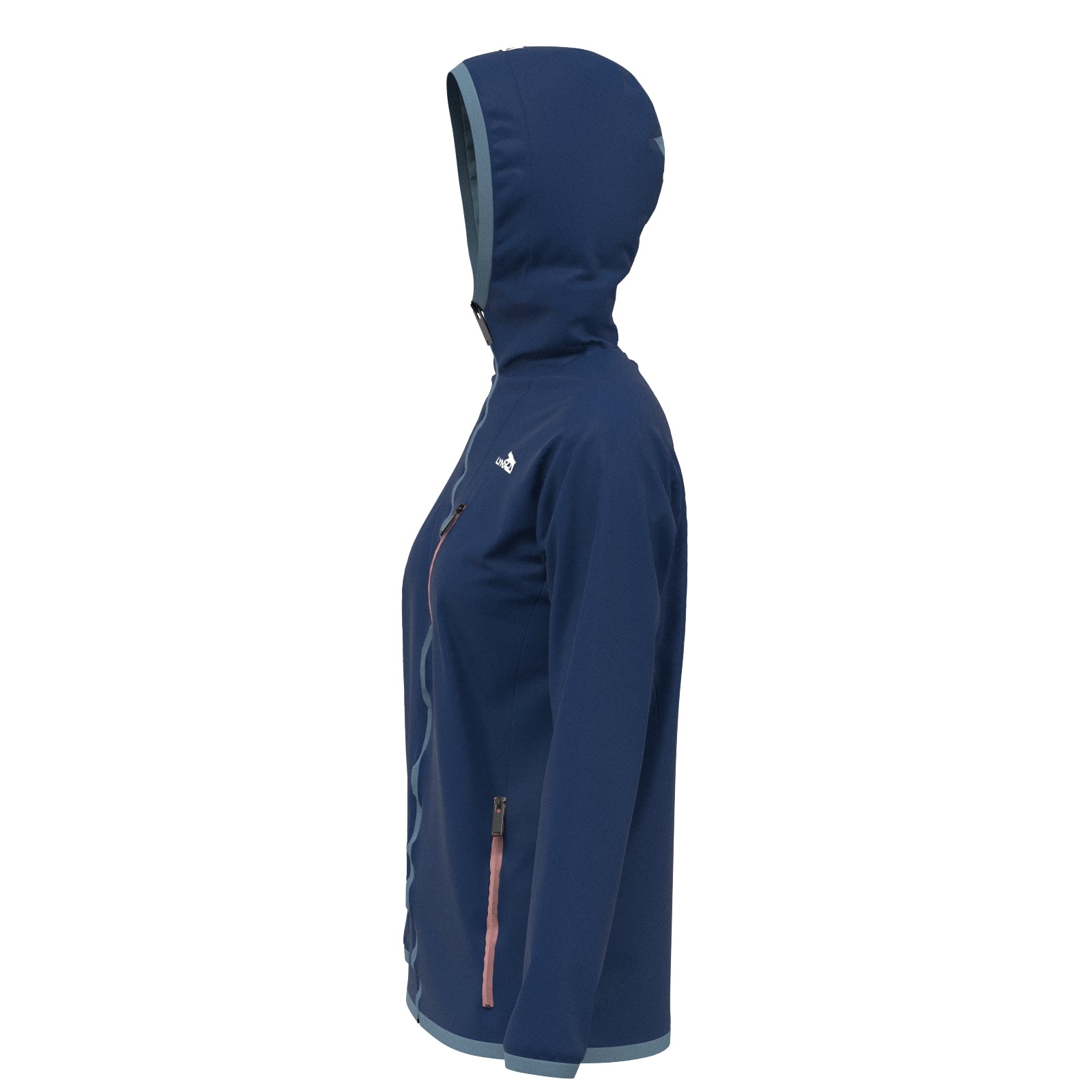 Outdoor Jacke in Dunkelblau – nachhaltige Sportbekleidung von LYNX