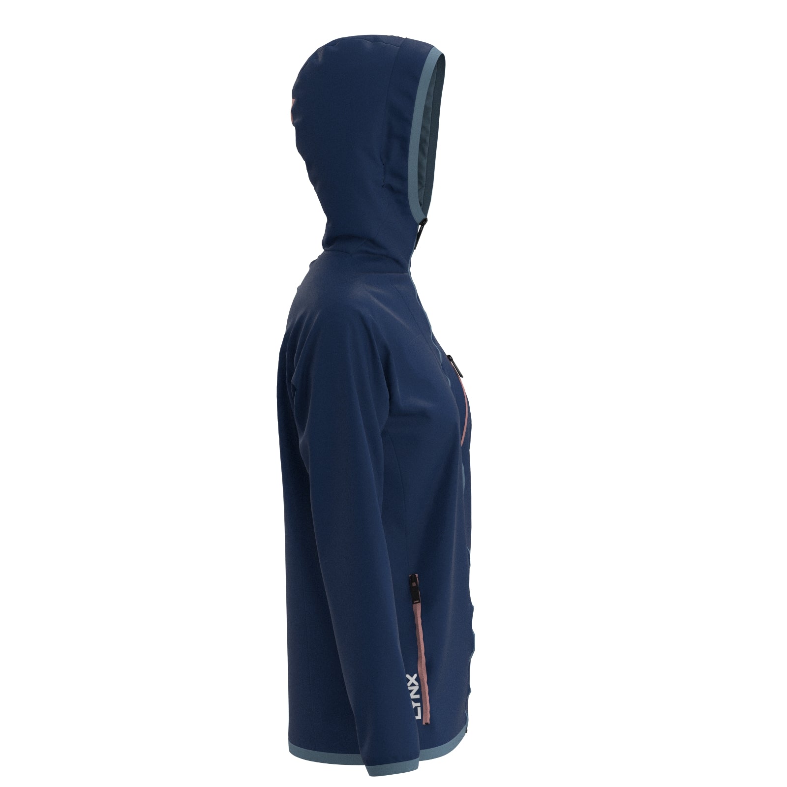 Outdoor Jacke in Dunkelblau – nachhaltige Sportbekleidung von LYNX