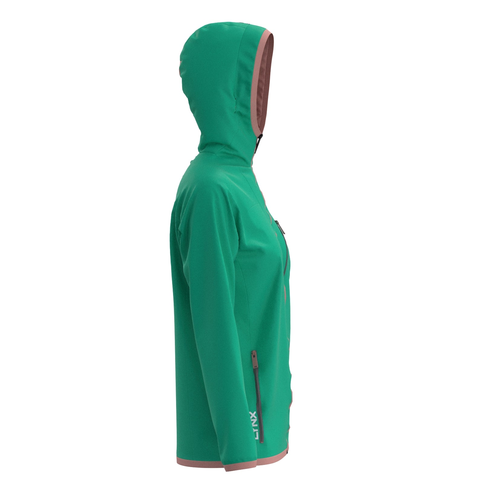 Outdoor Jacke in Grün – nachhaltige Sportbekleidung von LYNX
