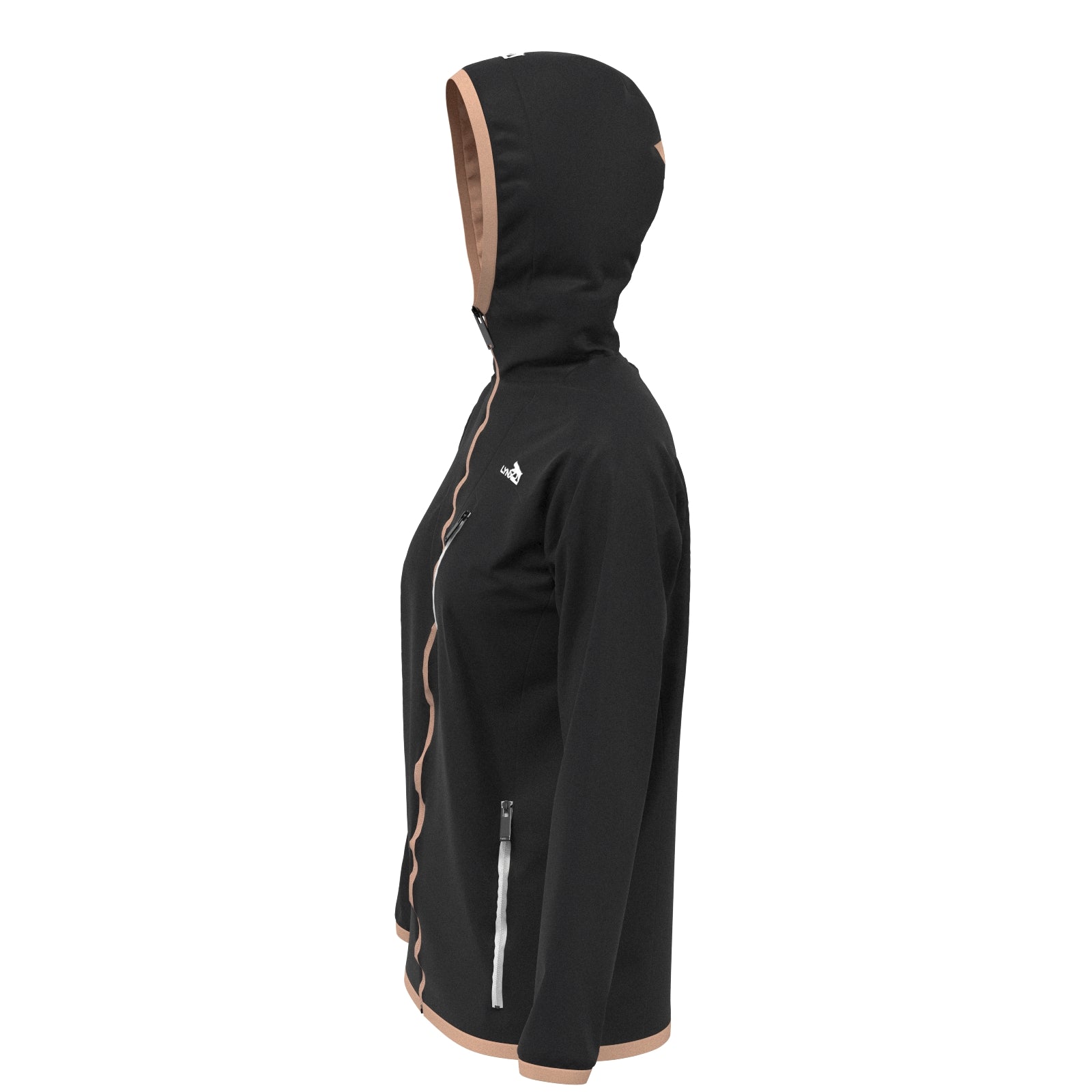 Outdoor Jacke in Schwarz – nachhaltige Sportbekleidung von LYNX