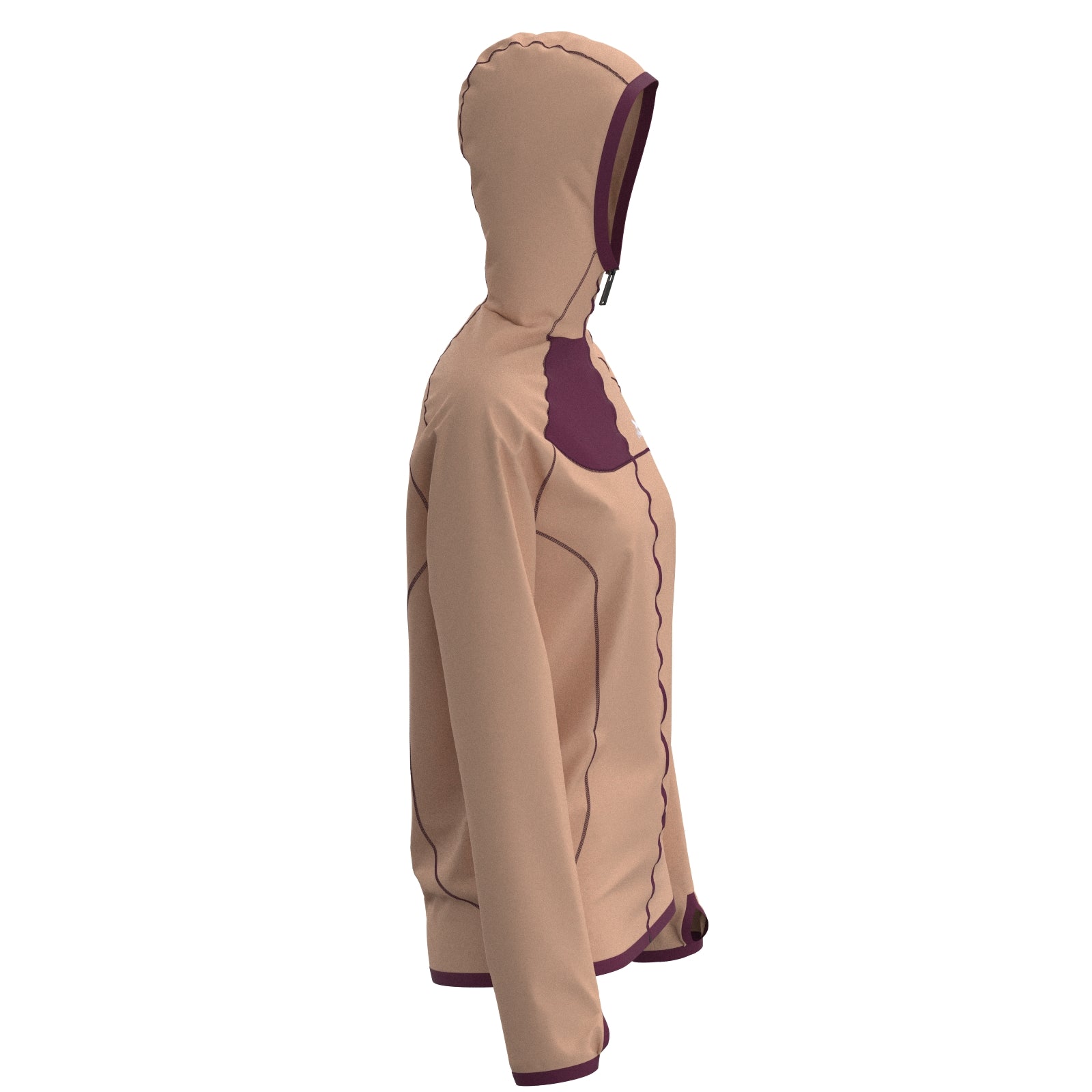 Outdoor Jacke in pinksand – nachhaltige Sportbekleidung von LYNX