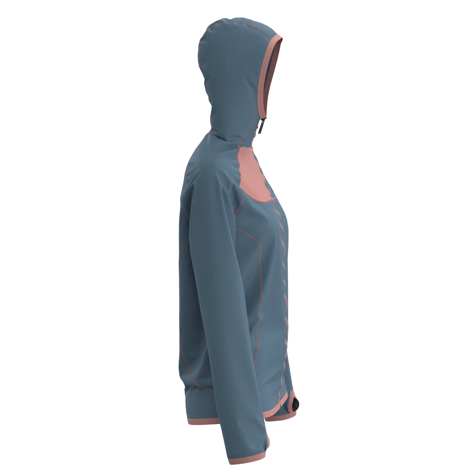 Outdoor Jacke in hellblau – nachhaltige Sportbekleidung von LYNX