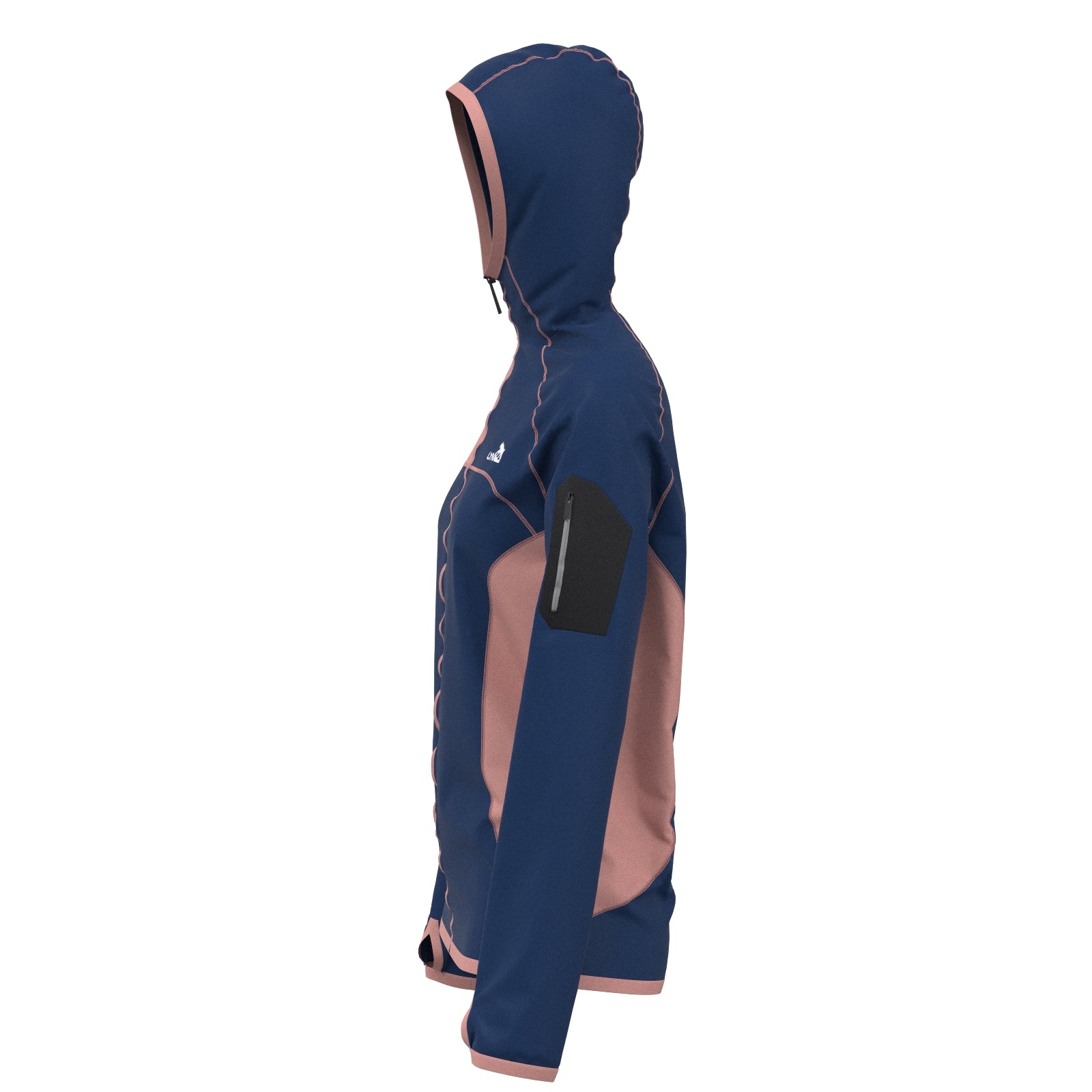 Outdoor Jacke in Dunkelblau – nachhaltige Sportbekleidung von LYNX