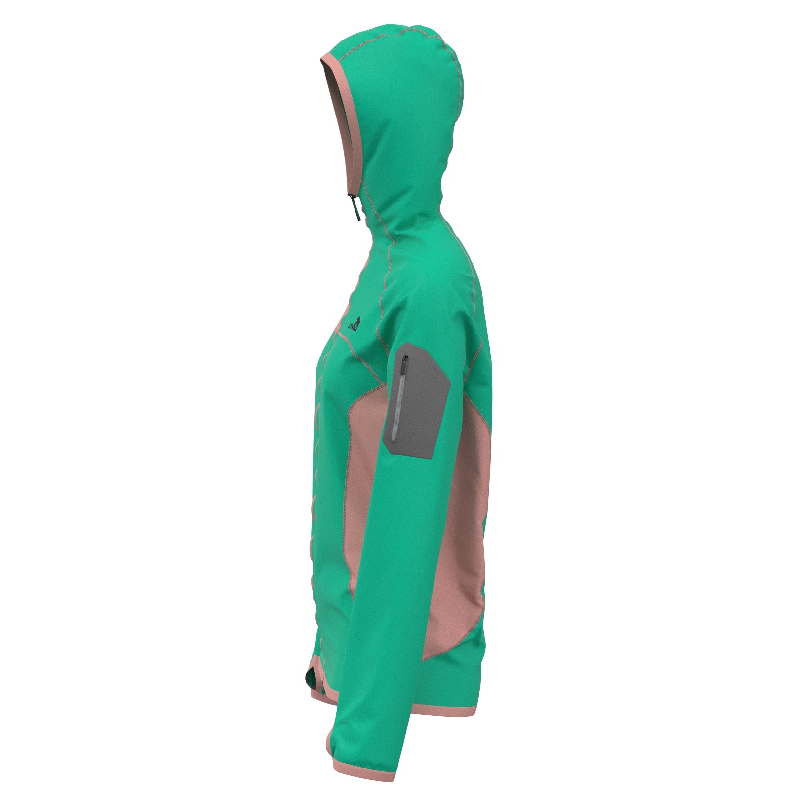 Outdoor Jacke in grün – nachhaltige Sportbekleidung von LYNX