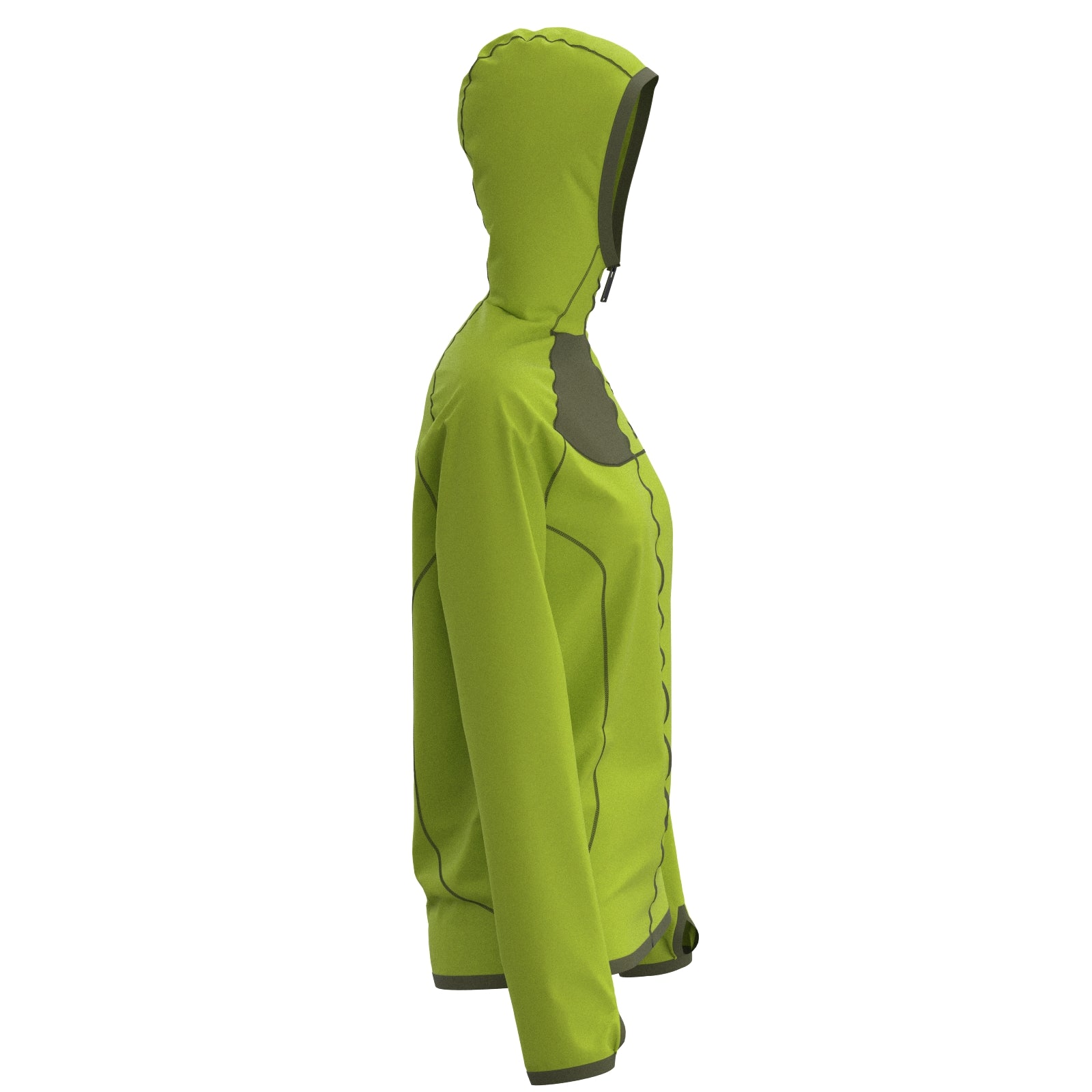 Outdoor Jacke in hellgrün – nachhaltige Sportbekleidung von LYNX