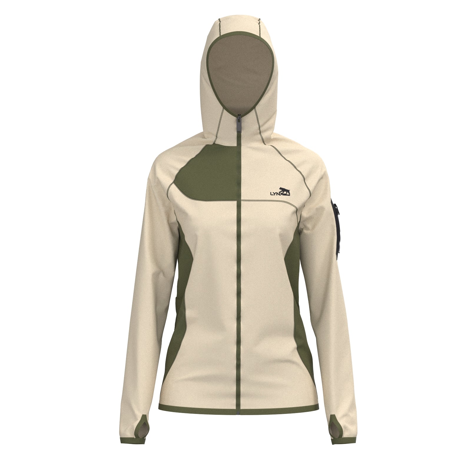 ID11 - Outdoor Jacke in beige