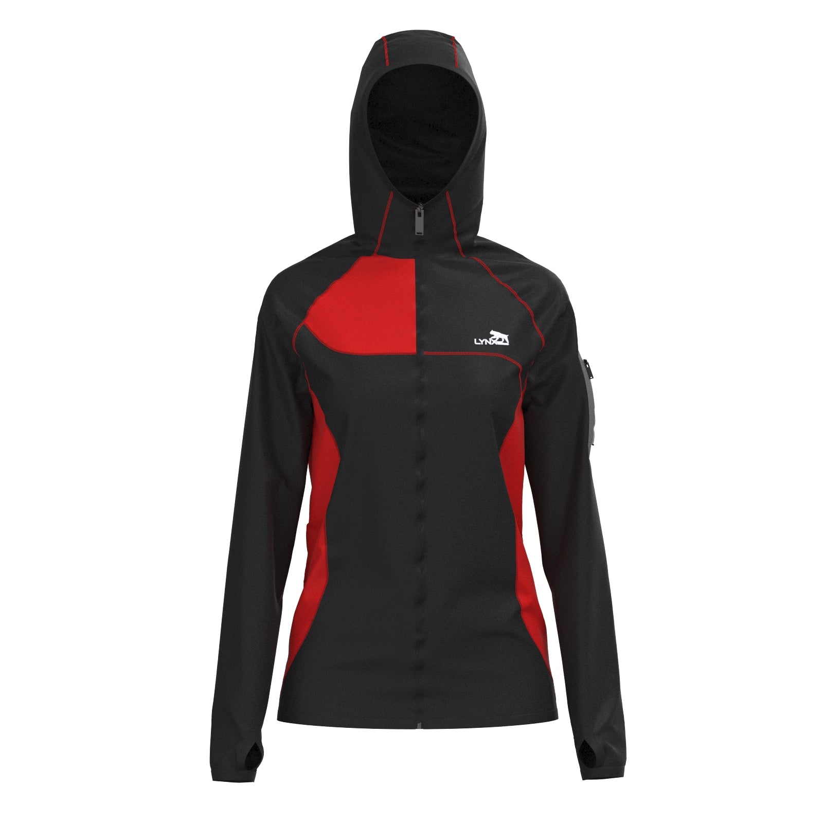 ID11 - Outdoor Jacke in schwarz