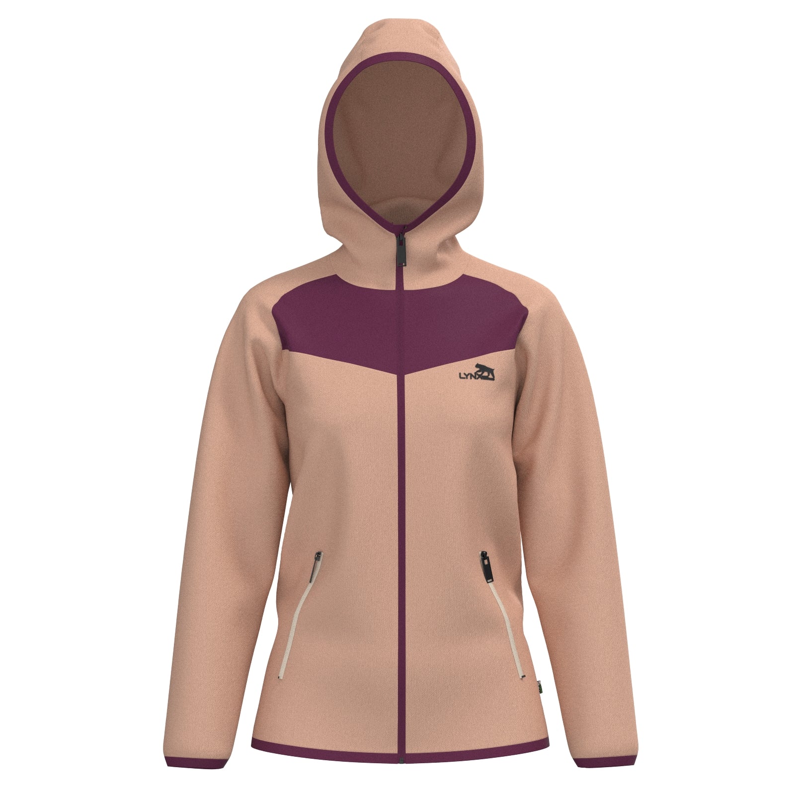 ID13 - Outdoor Fleece-Jacke in pinksand