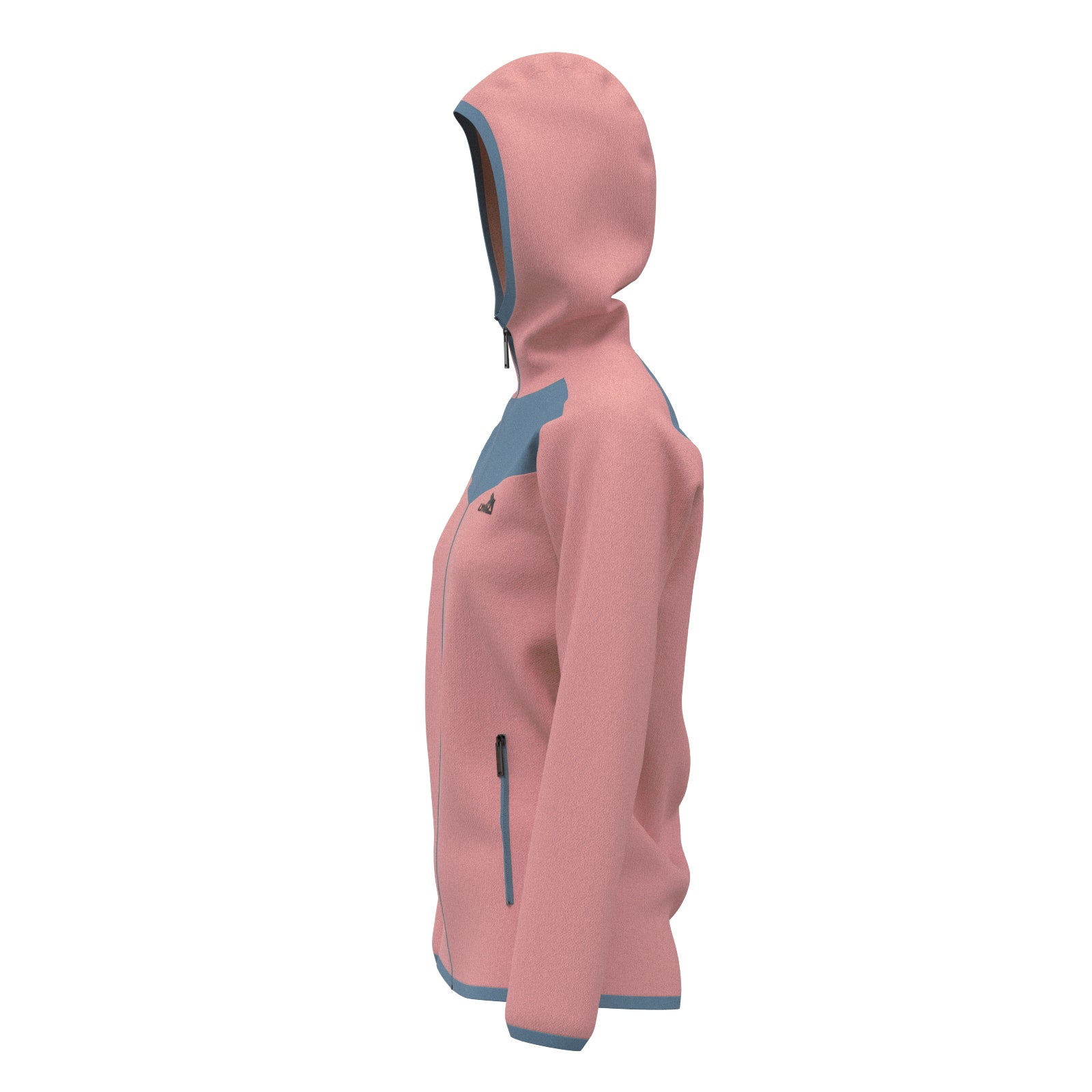 ID13 - Outdoor Fleece-Jacke in rose