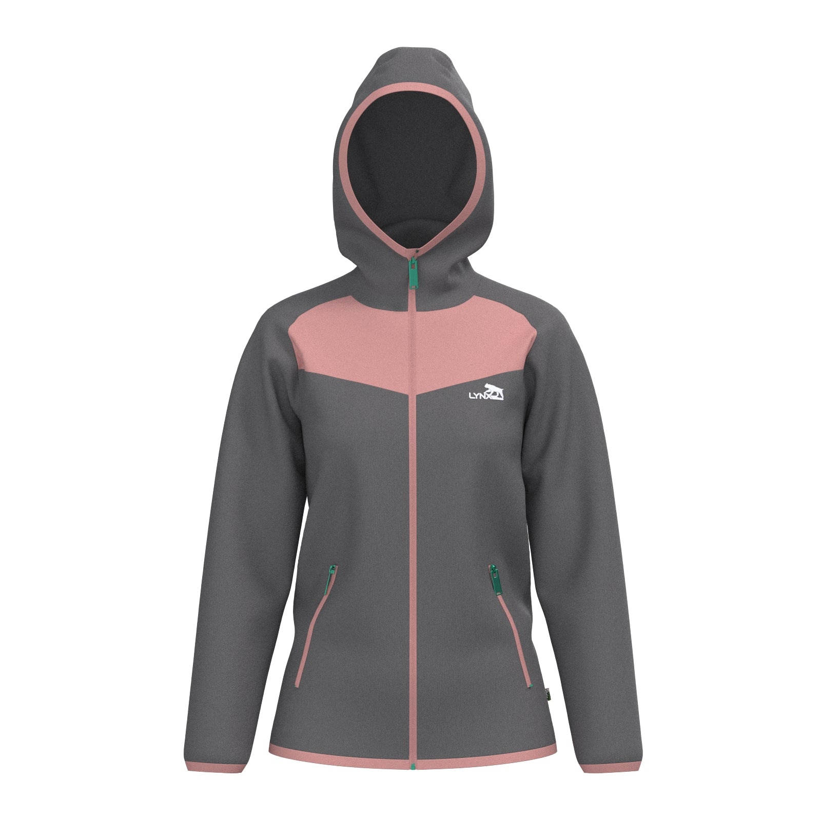 ID13 - Outdoor Fleece-Jacke in grau