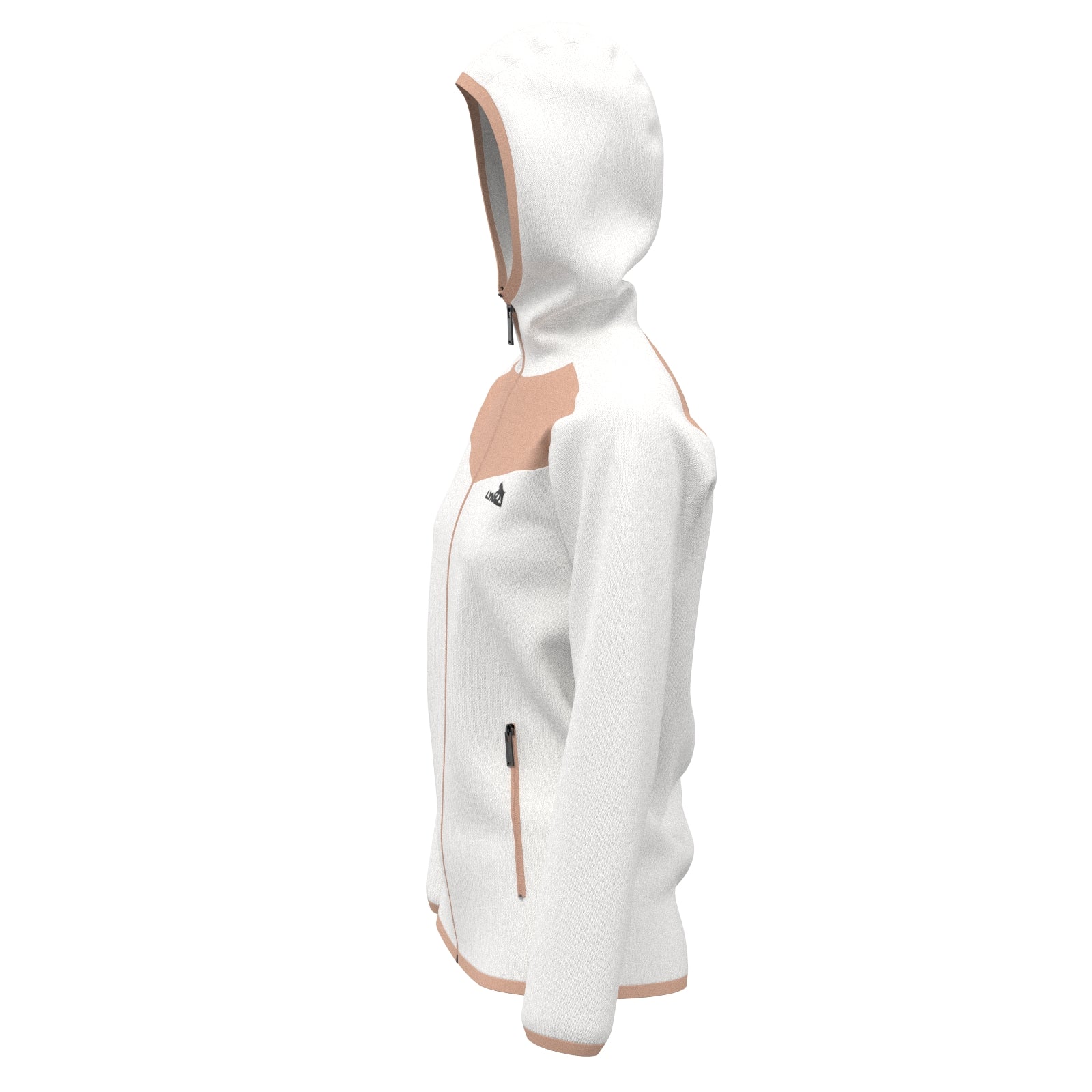 ID13 - Outdoor Fleece-Jacke in weiss