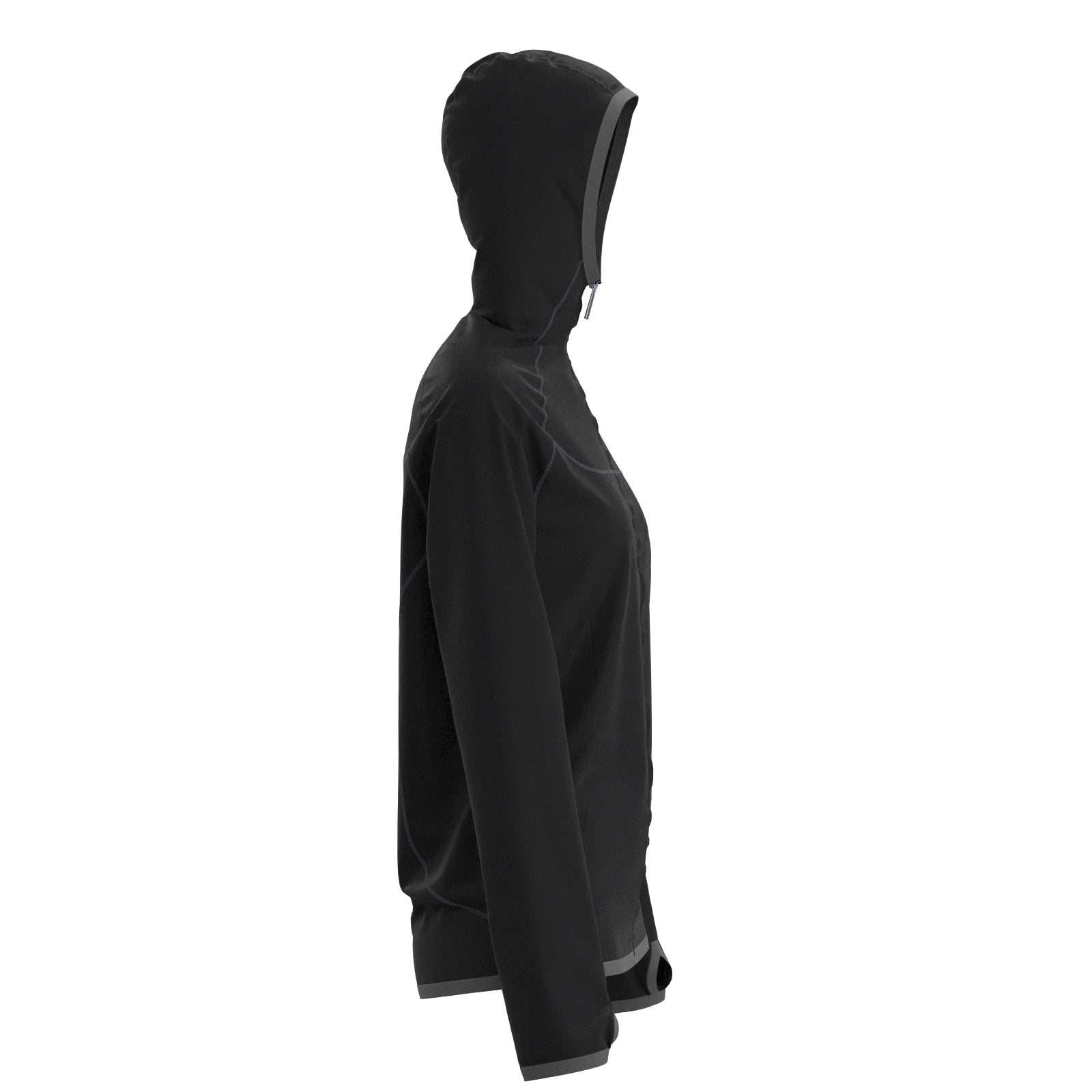 Laufjacke ID11 in schwarz