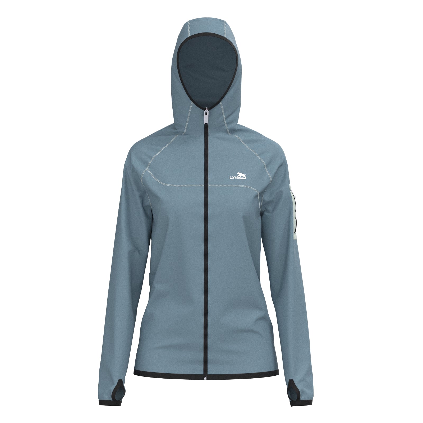 Laufjacke ID11 in hellblau