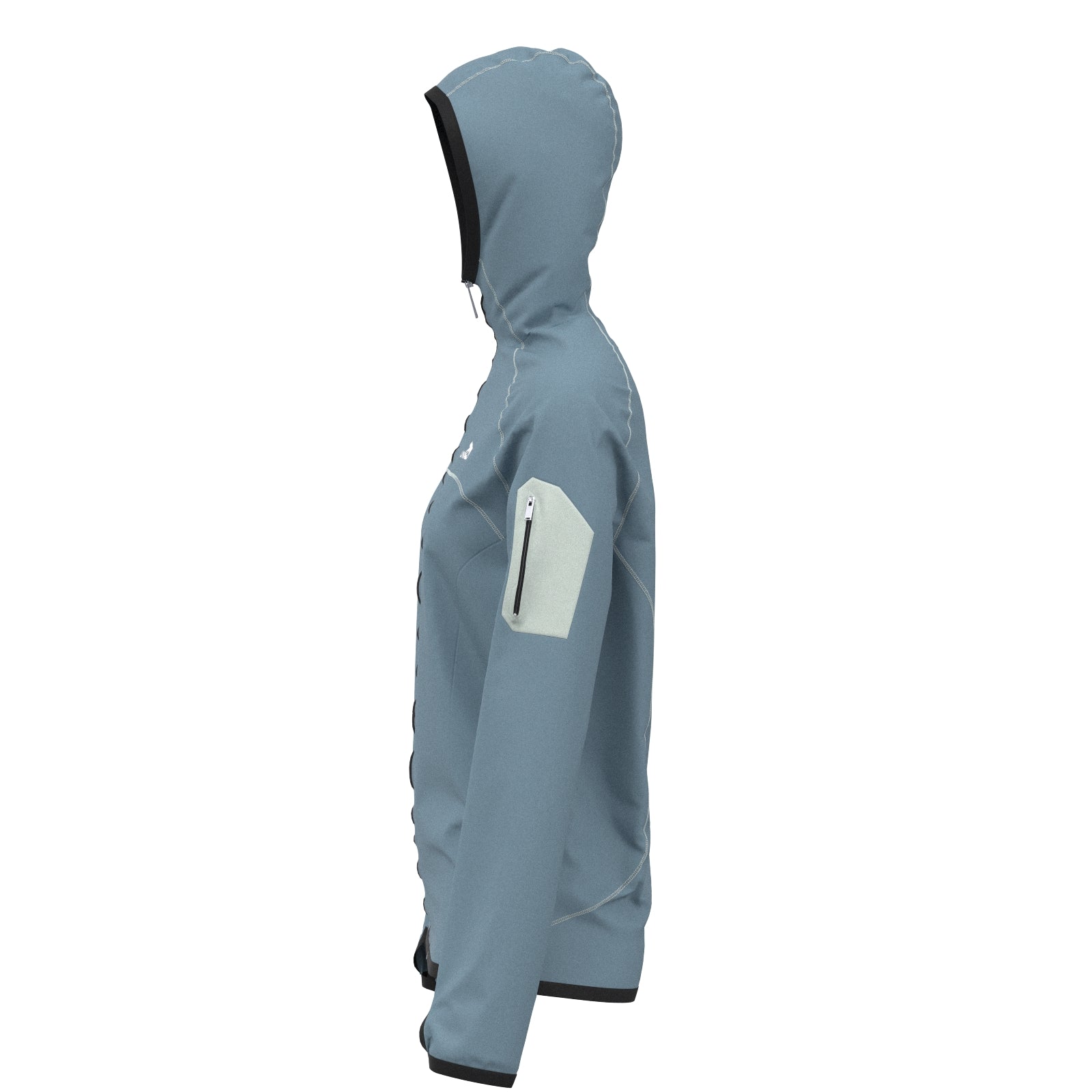 Laufjacke ID11 in hellblau