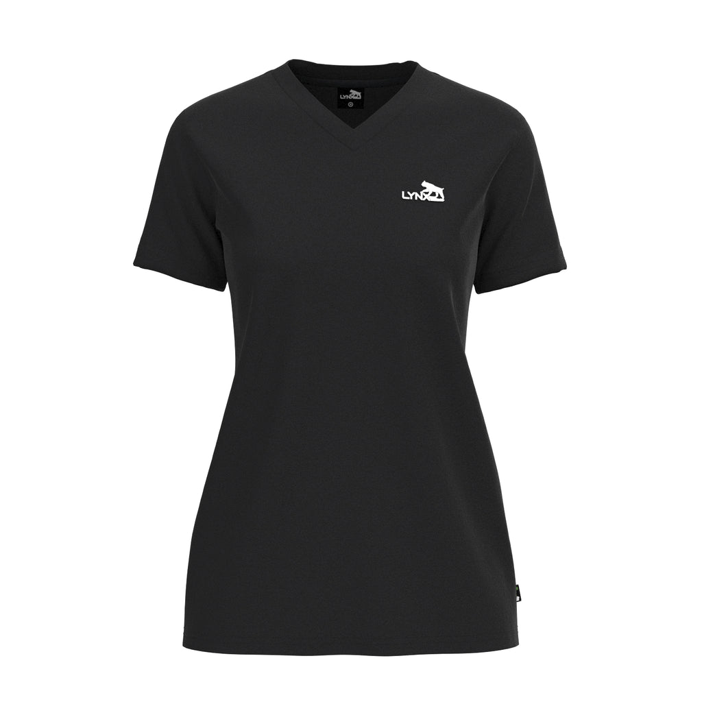 V-Shirt Susn in schwarz