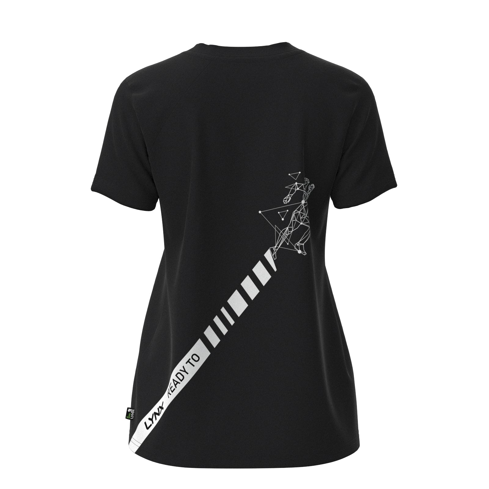 V-Shirt Susn in schwarz