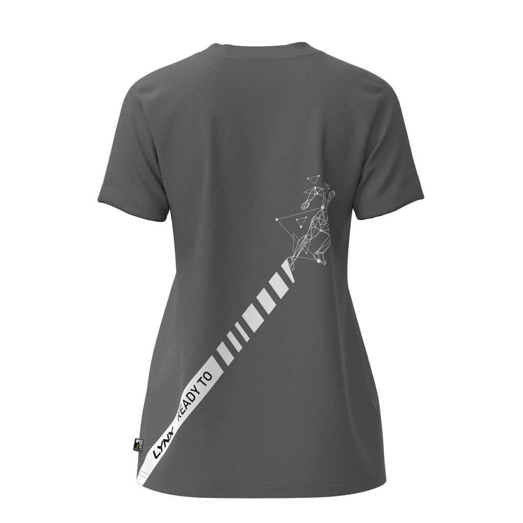 V-Shirt Susn in grau