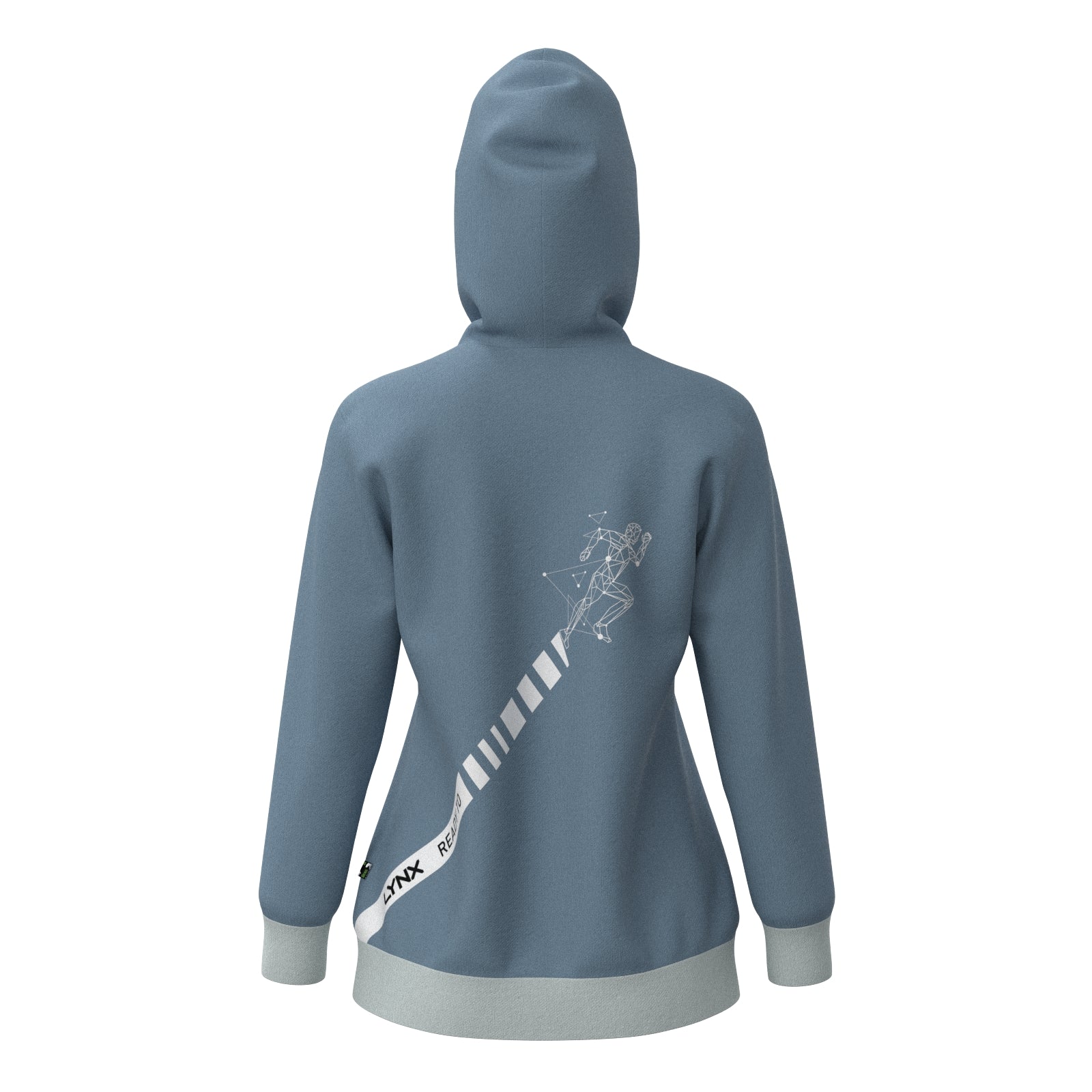 Hoodie Thea in blau
