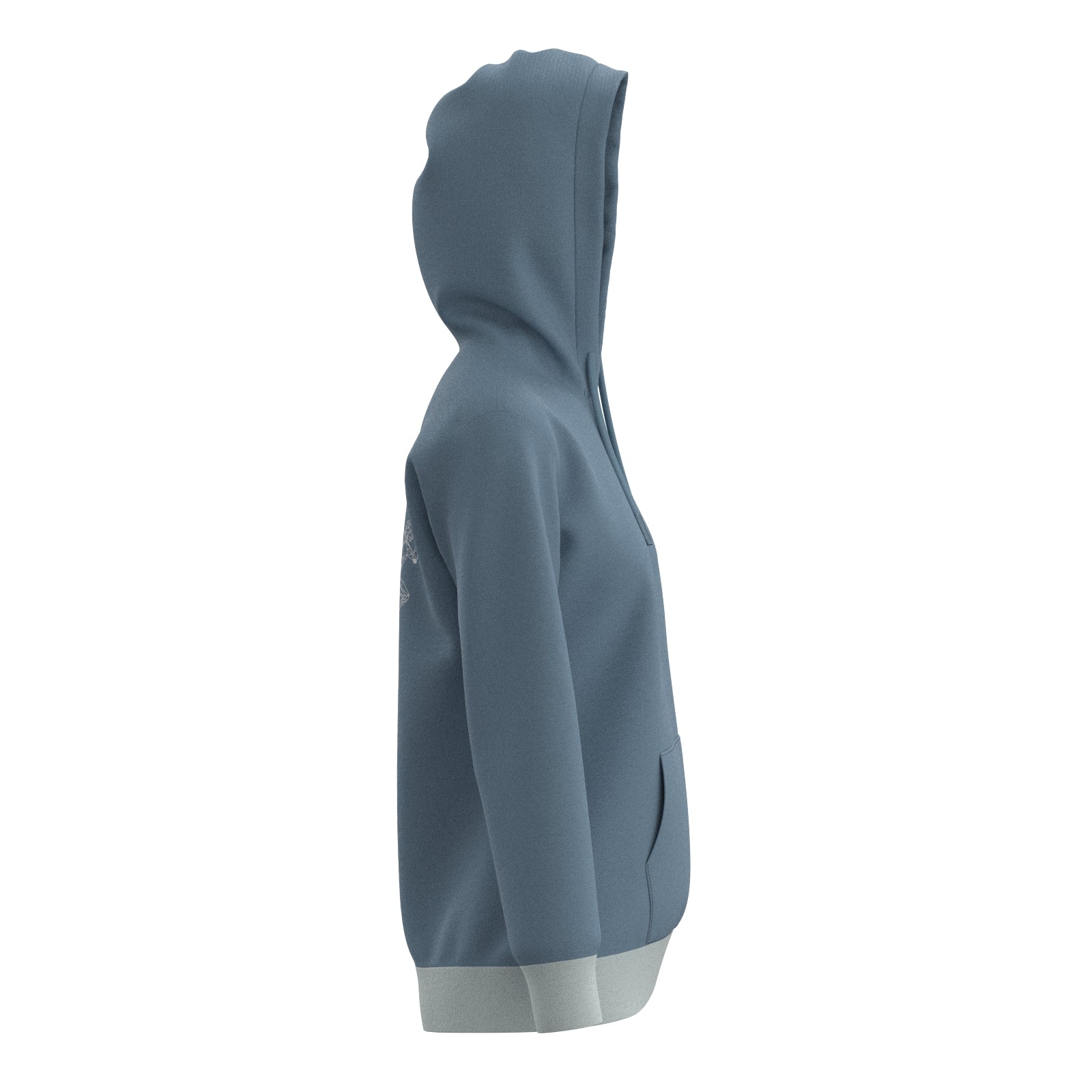 Hoodie Thea in blau