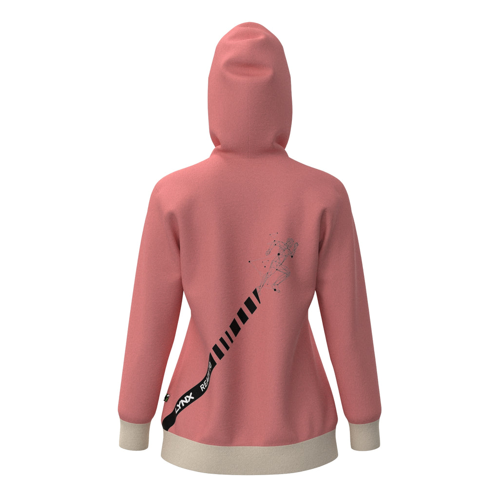 Hoodie Thea in lachs