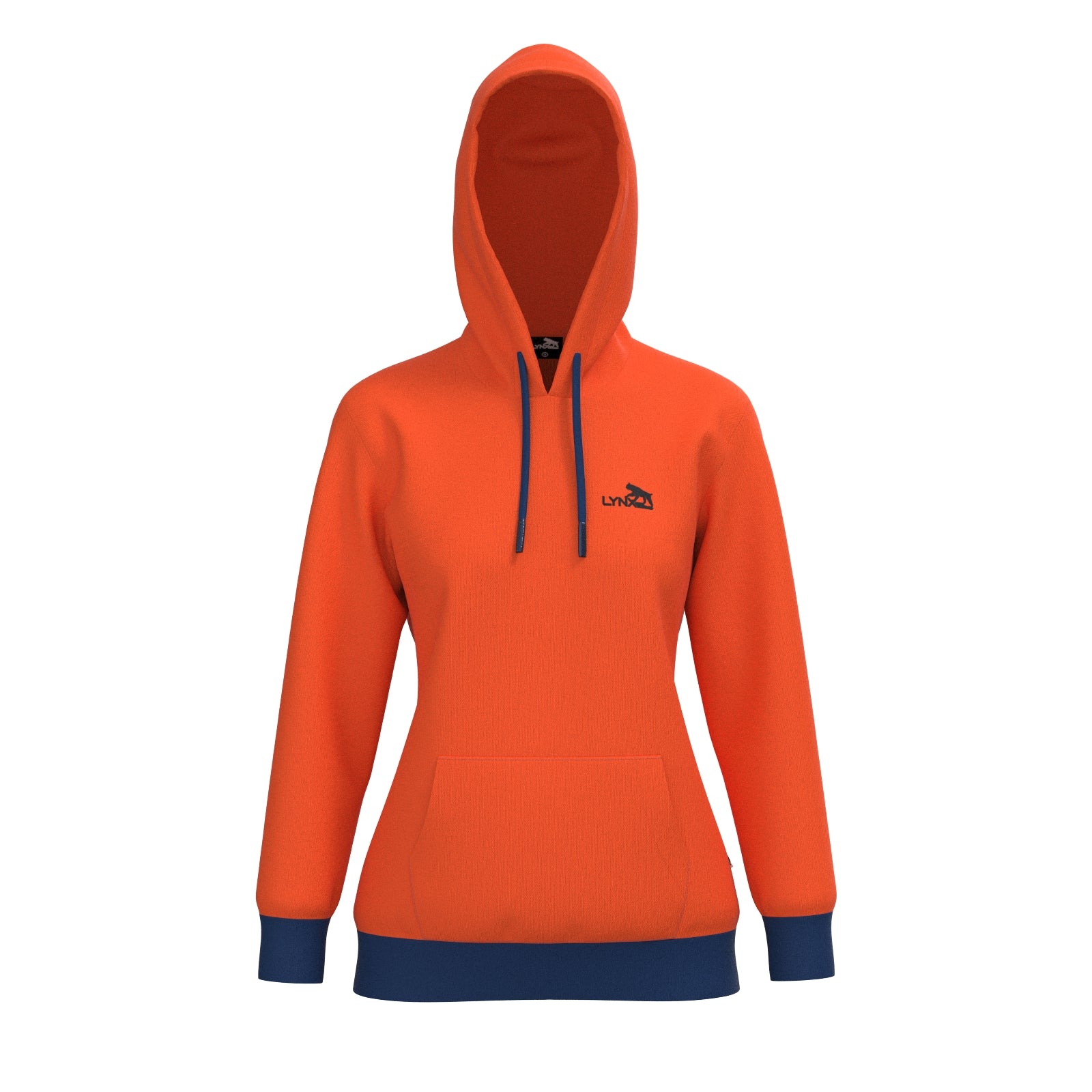 Hoodie Thea in orange