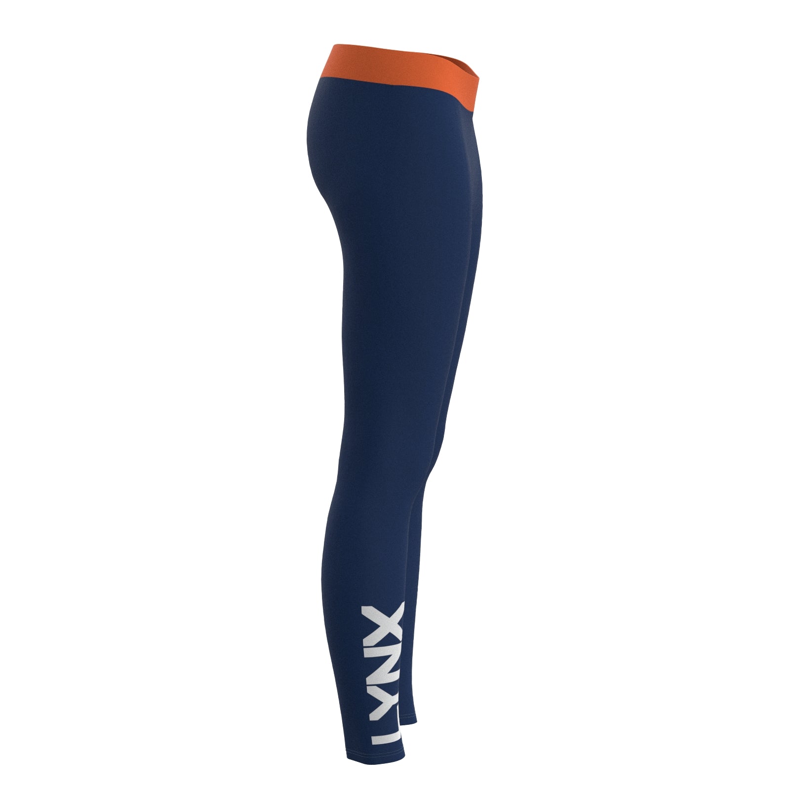 Lange Leggings Bine in dunkelblau