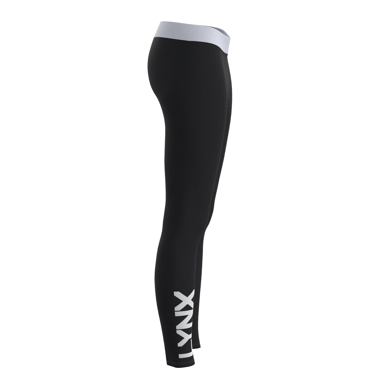 Lange Leggings Bine in schwarz