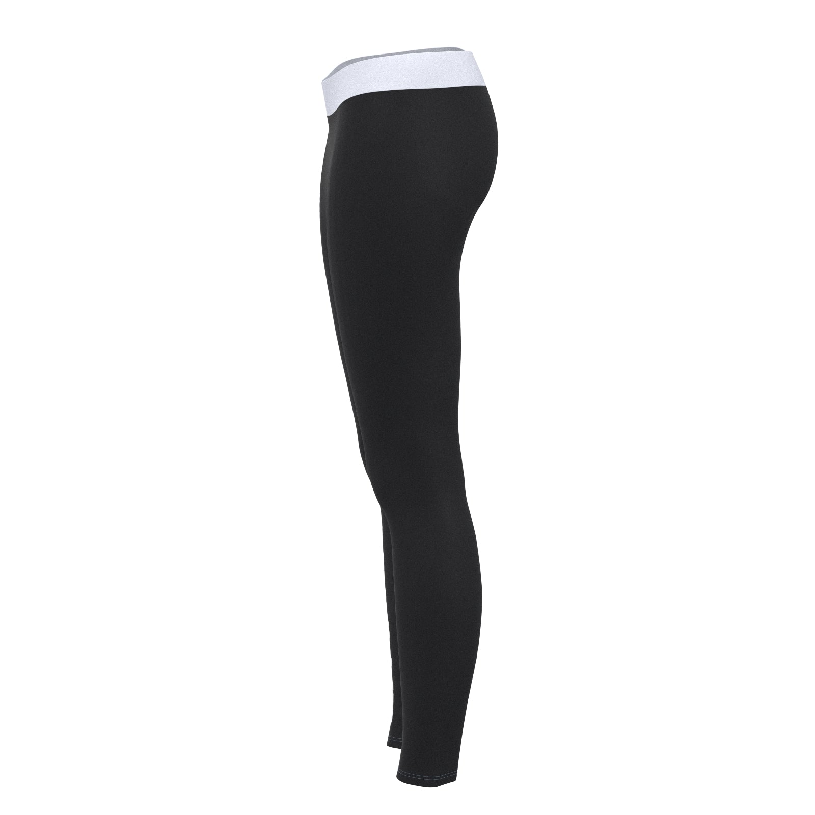 Lange Leggings Bine in schwarz