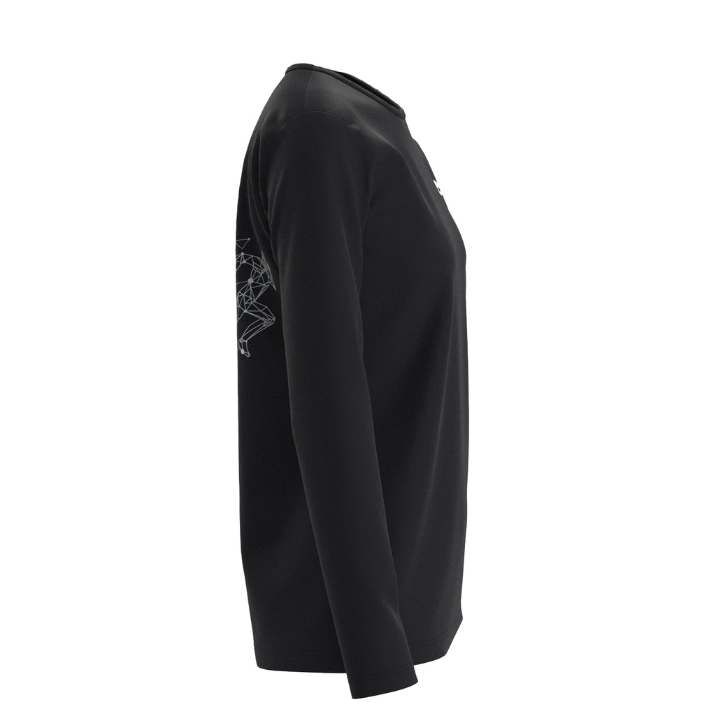 Longsleeve Tina in schwarz