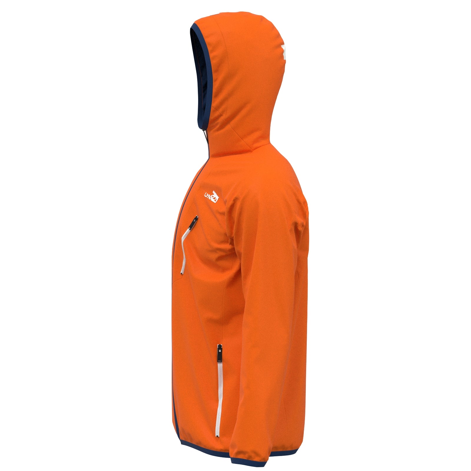Outdoor Jacke in Orange – nachhaltige Sportbekleidung von LYNX