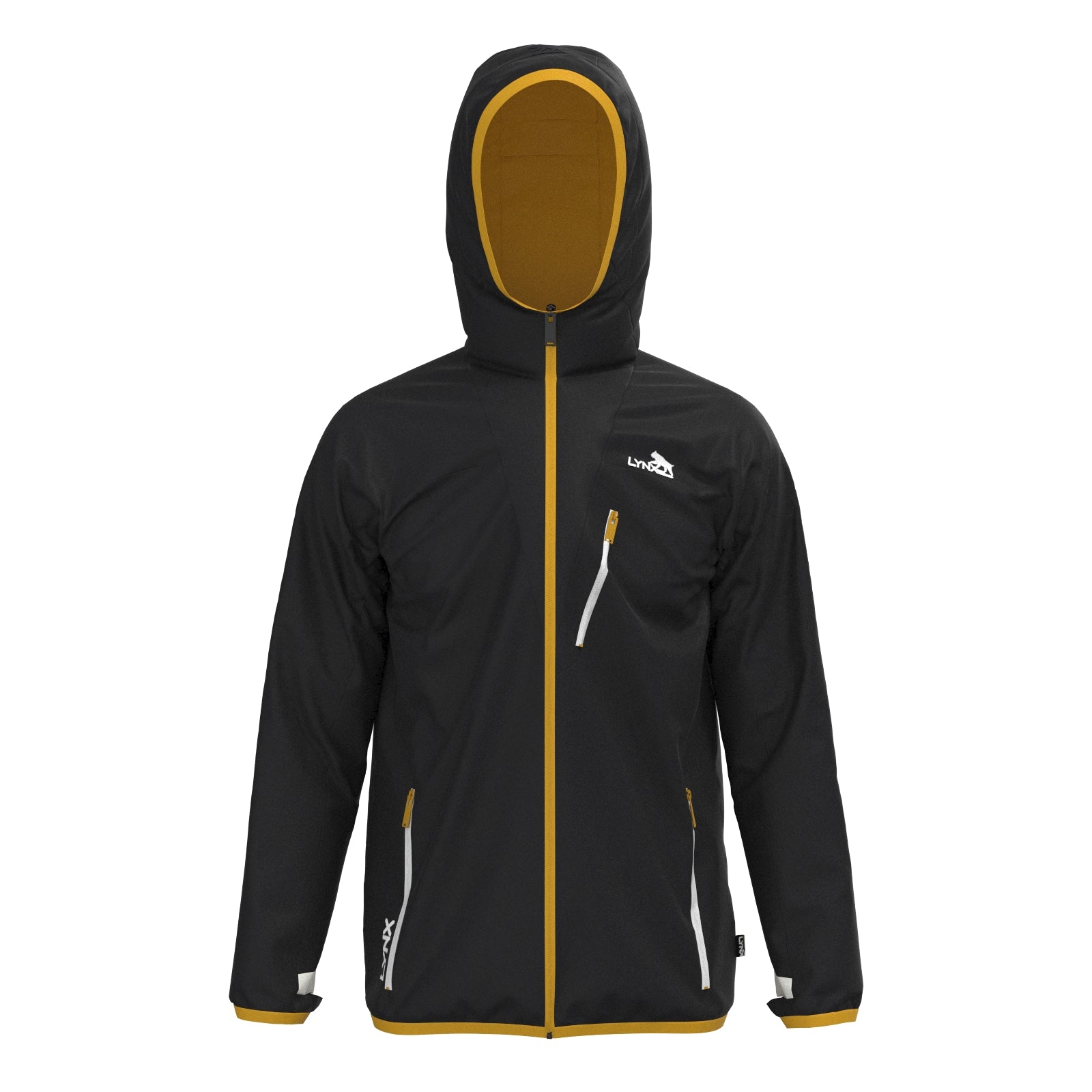 Outdoor Jacke in Schwarz – nachhaltige Sportbekleidung von LYNX