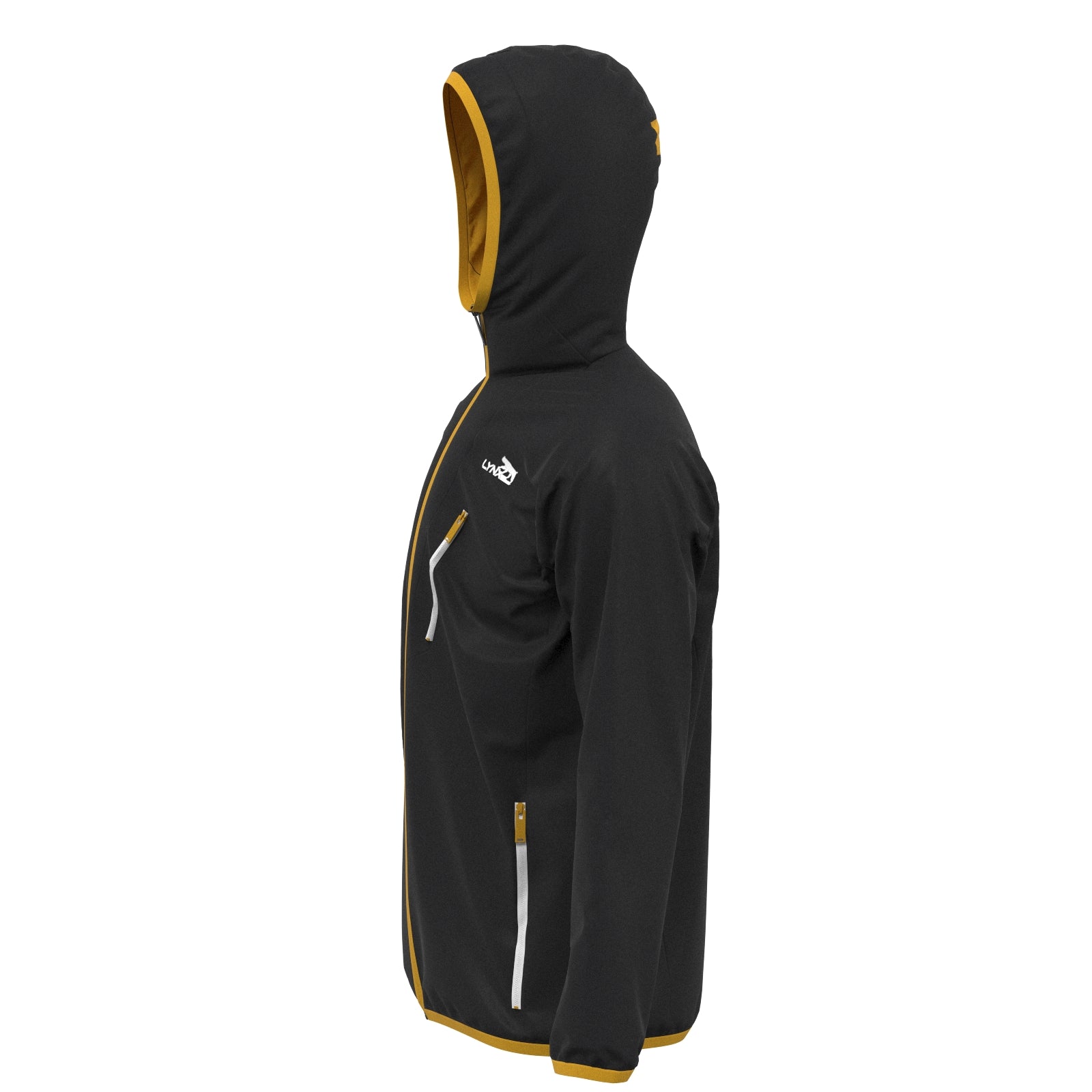 Outdoor Jacke in Schwarz – nachhaltige Sportbekleidung von LYNX