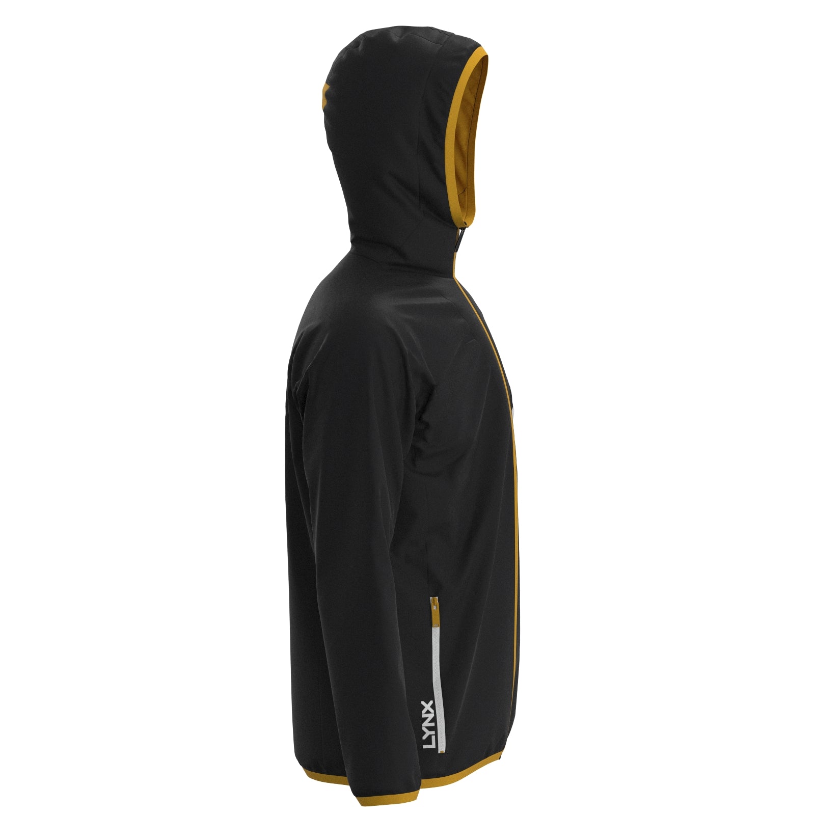 Outdoor Jacke in Schwarz – nachhaltige Sportbekleidung von LYNX