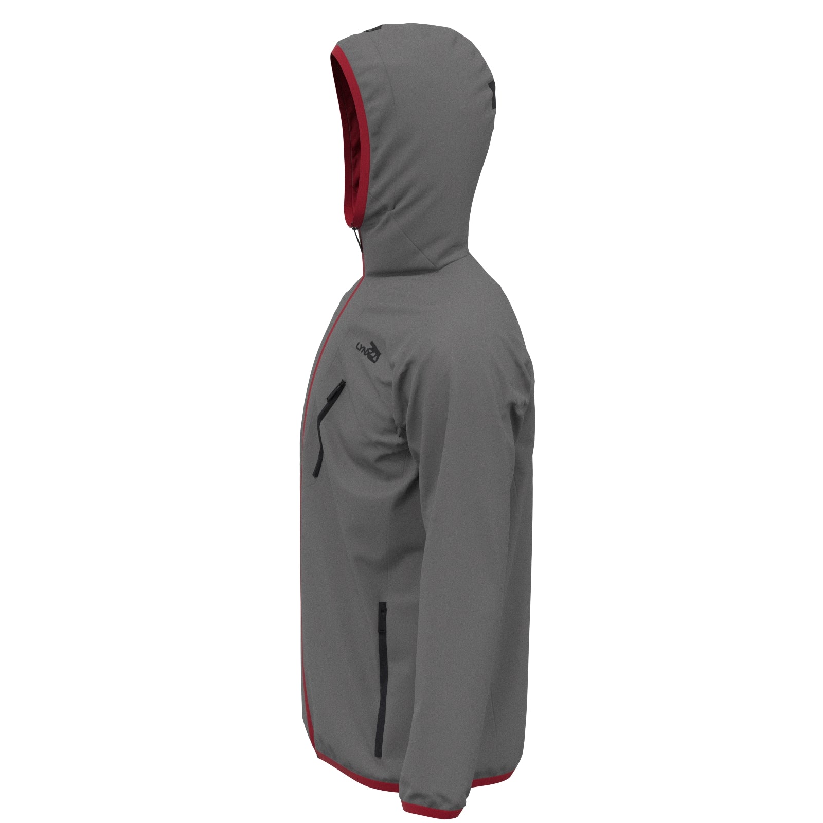 Outdoor Jacke in Grau – nachhaltige Sportbekleidung von LYNX