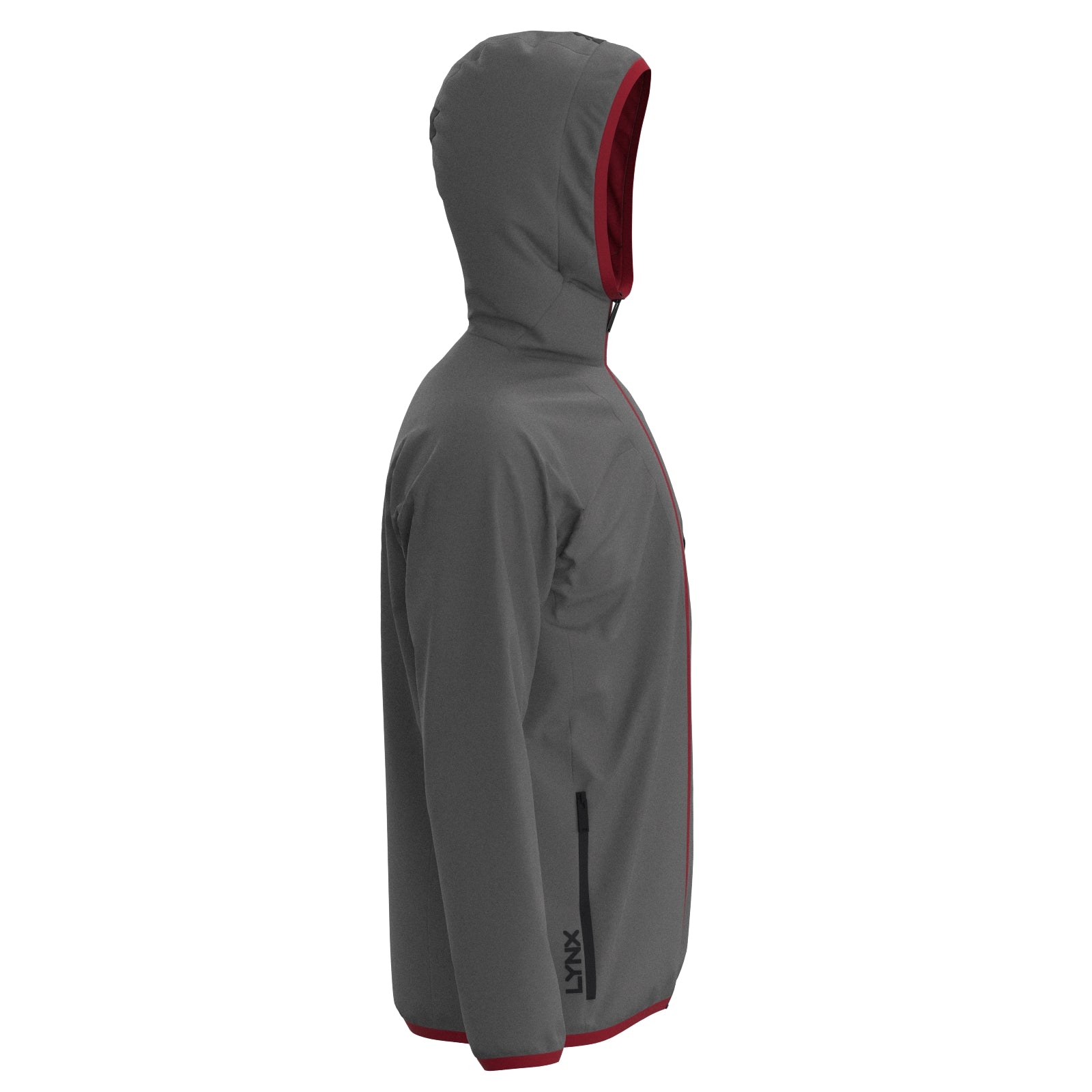Outdoor Jacke in Grau – nachhaltige Sportbekleidung von LYNX