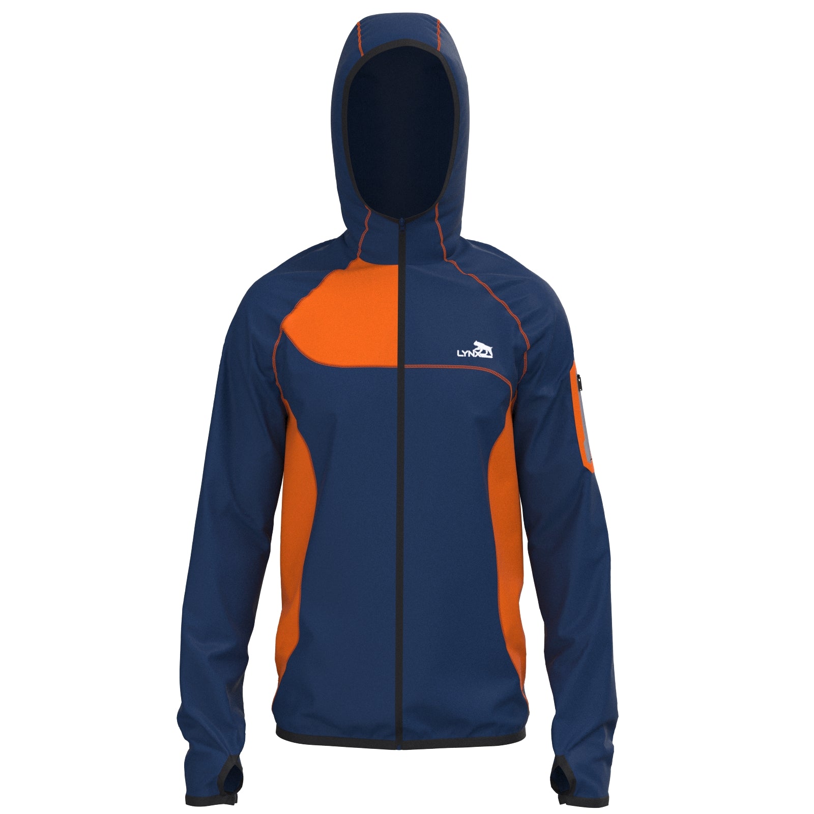 Outdoor Jacke in Dunkelblau – nachhaltige Sportbekleidung von LYNX