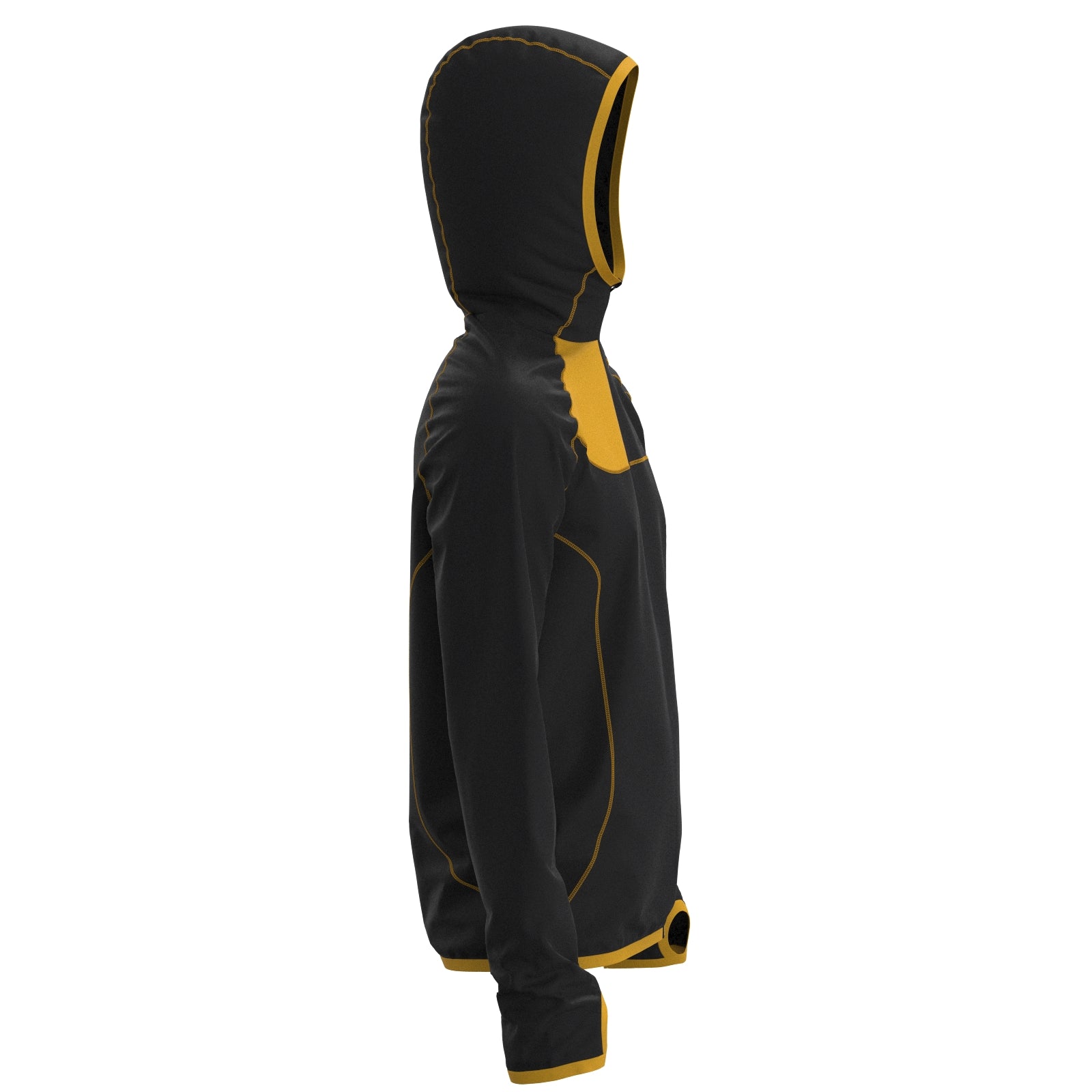 ID11 - Outdoor Jacke in schwarz