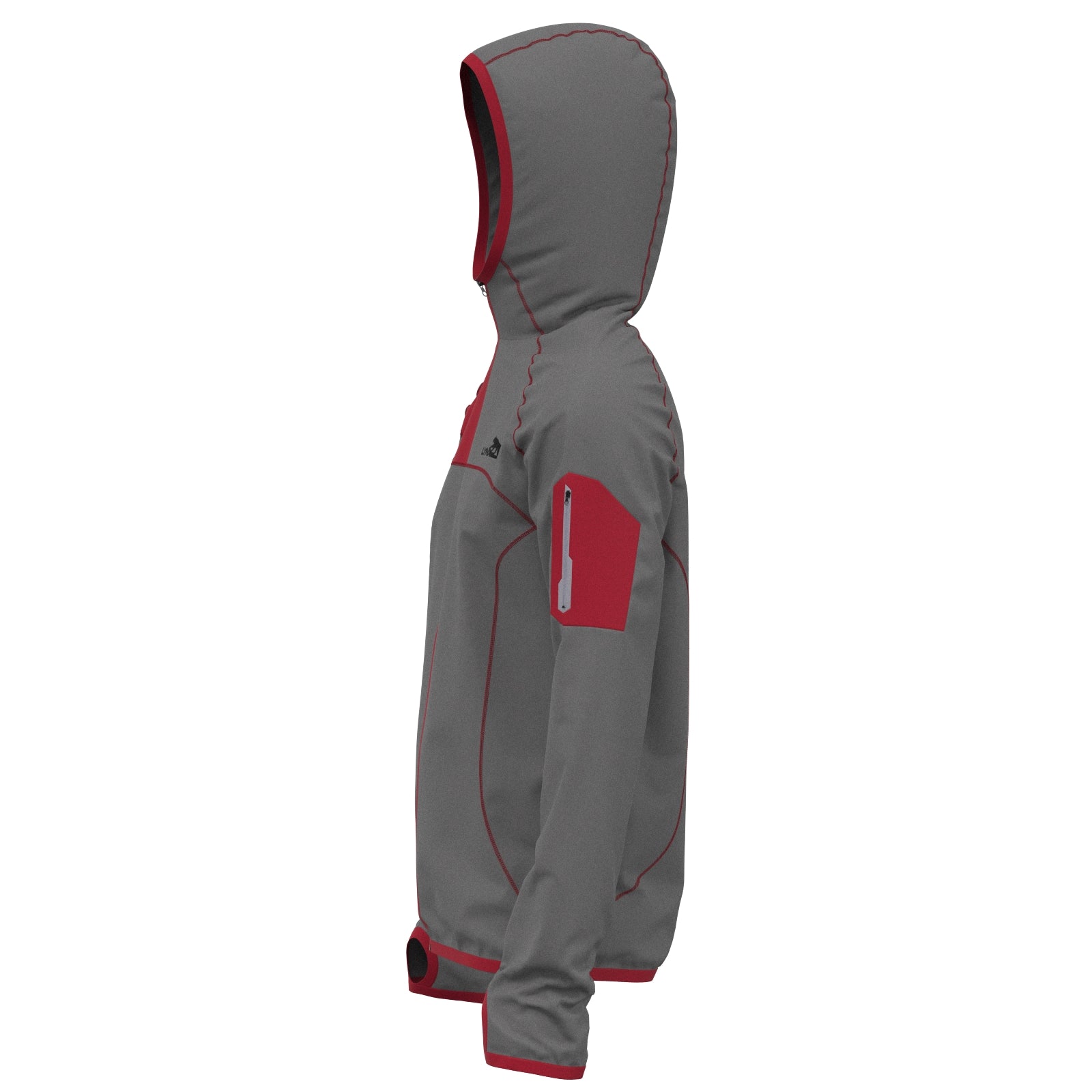 Outdoor Jacke in grau – nachhaltige Sportbekleidung von LYNX