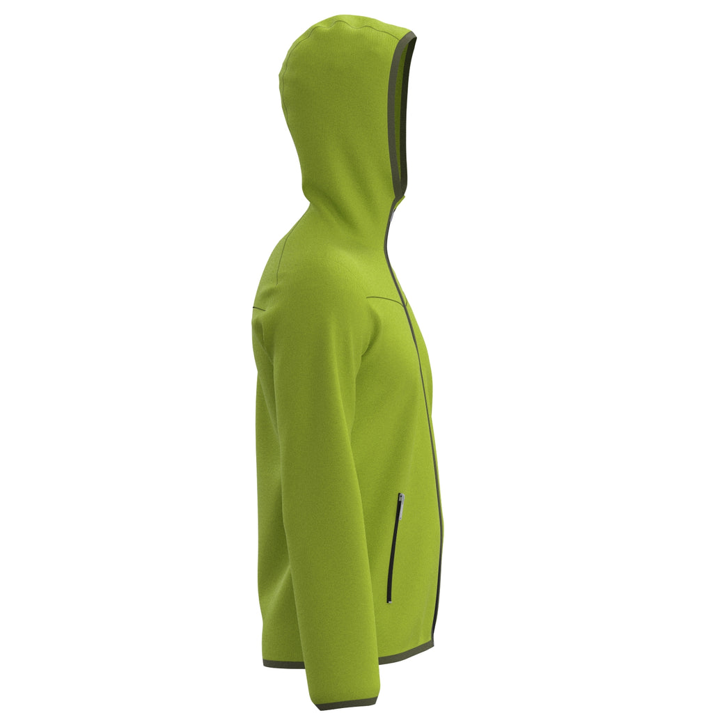 ID13 - Outdoor Fleece-Jacke in hellgrün
