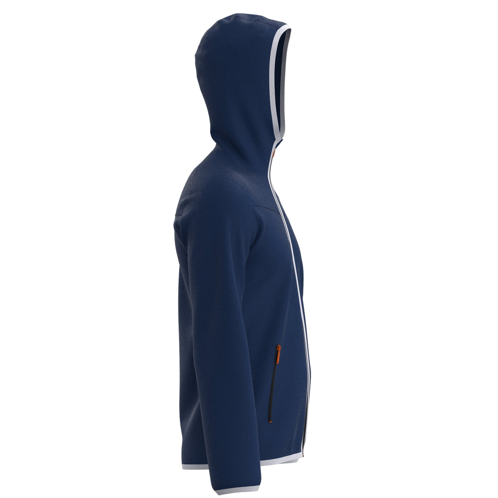 ID13 - Outdoor Fleece-Jacke in dunkelblau