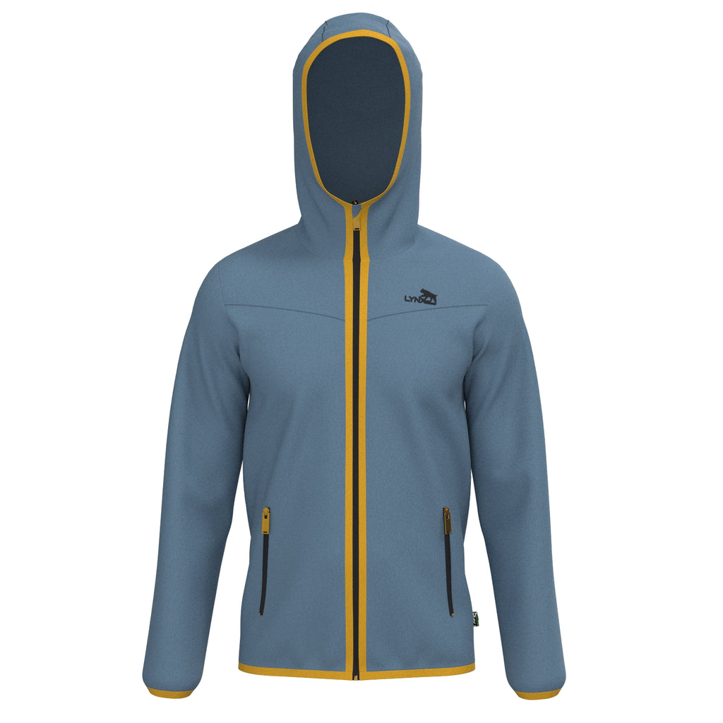 ID13 - Outdoor Fleece-Jacke in hellblau