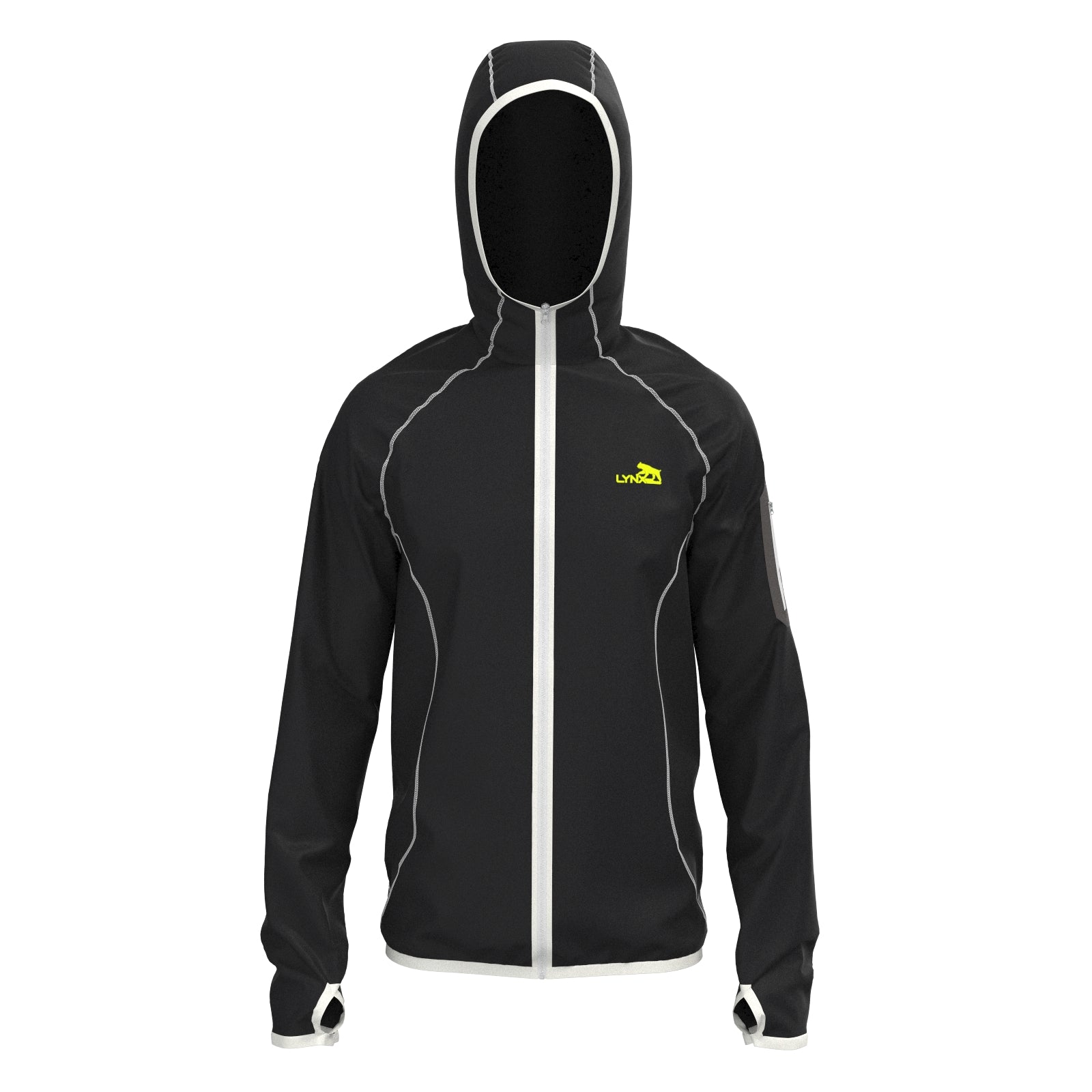Laufjacke ID11 in schwarz