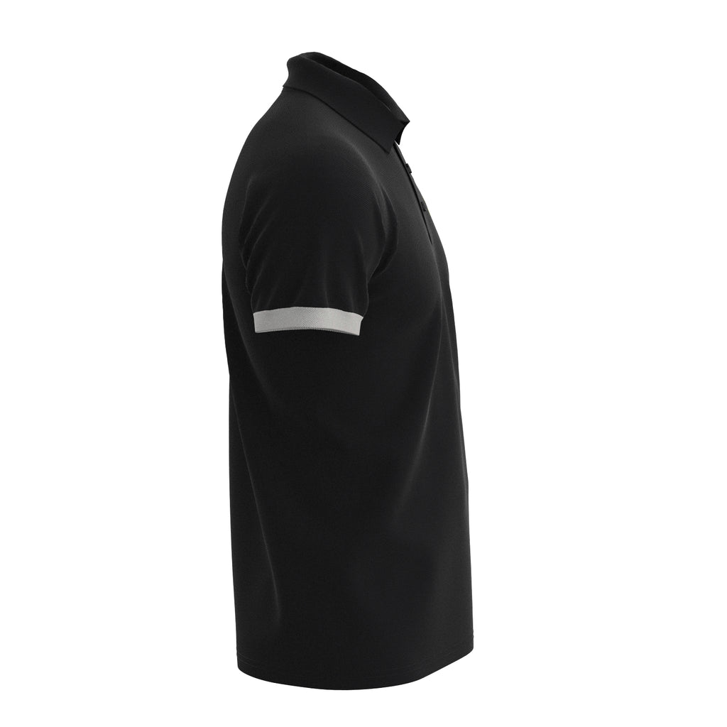 Running Polo aus Lyocell in schwarz